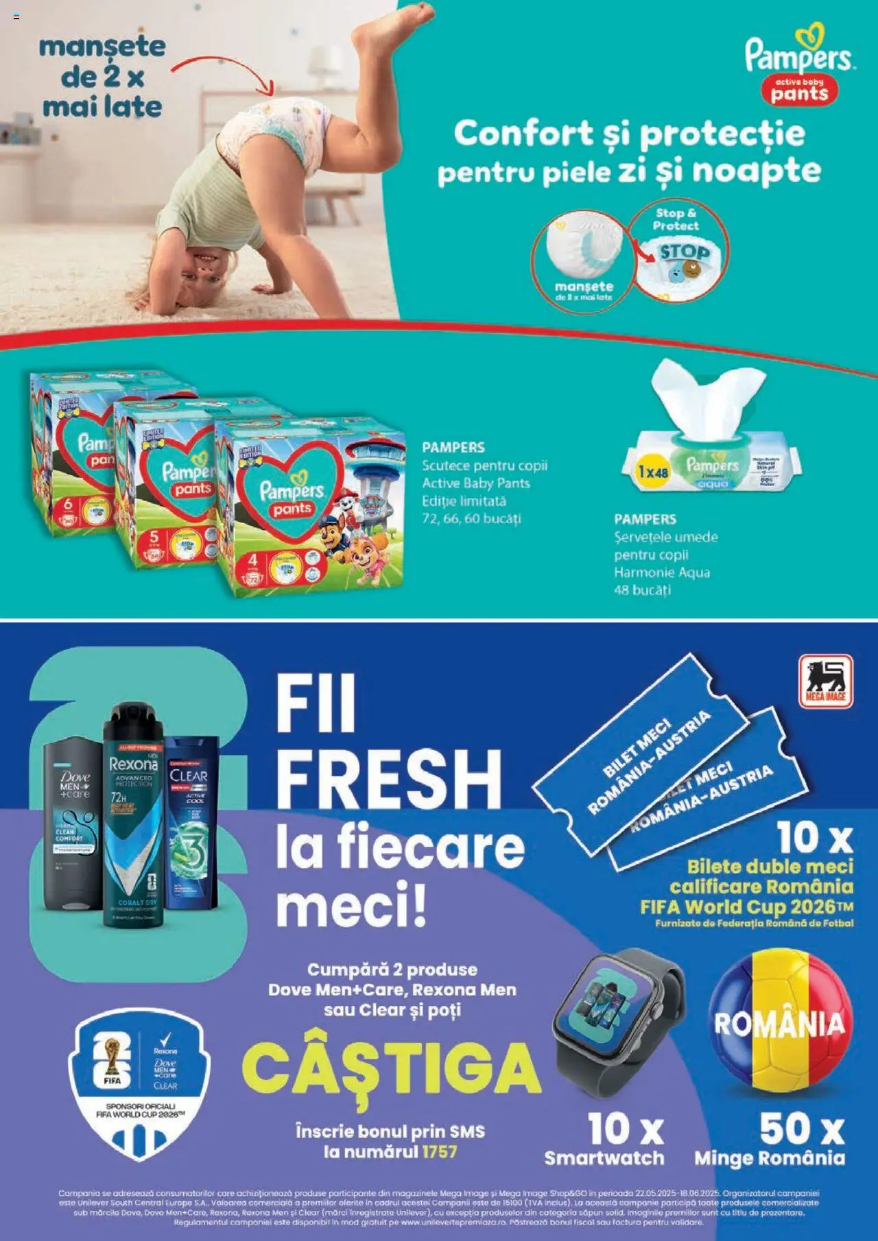 Catalog Mega Image 29 Mai - 24 Iunie 2025 | Pagina 8 | Produse: Pirinç gevreği, Săpun, Șervețele umede, Scutece