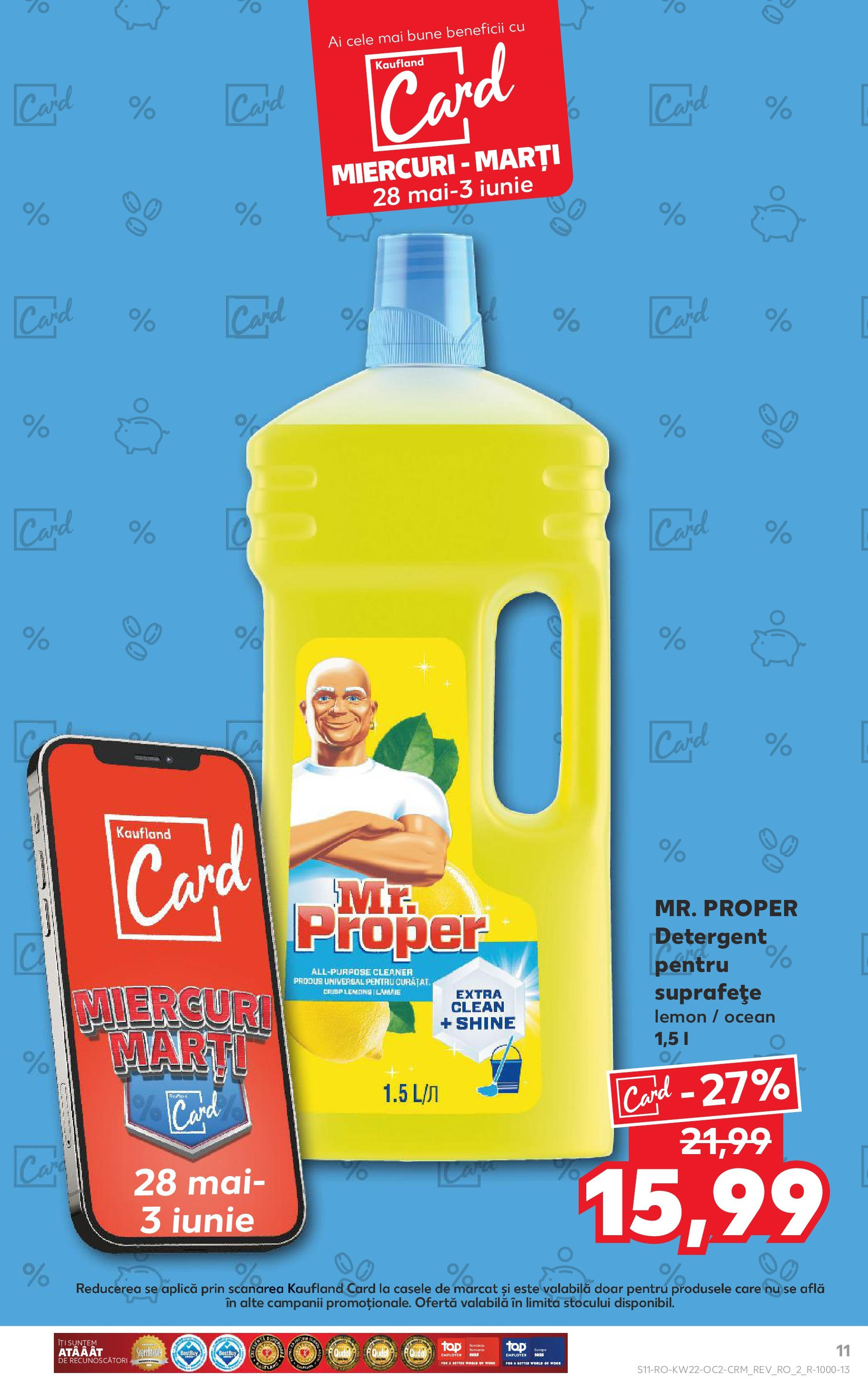 Catalog Kaufland 27 Mai - 3 Iunie 2025 | Pagina 11 | Produse: Pomelo, Detergent, Lămâie