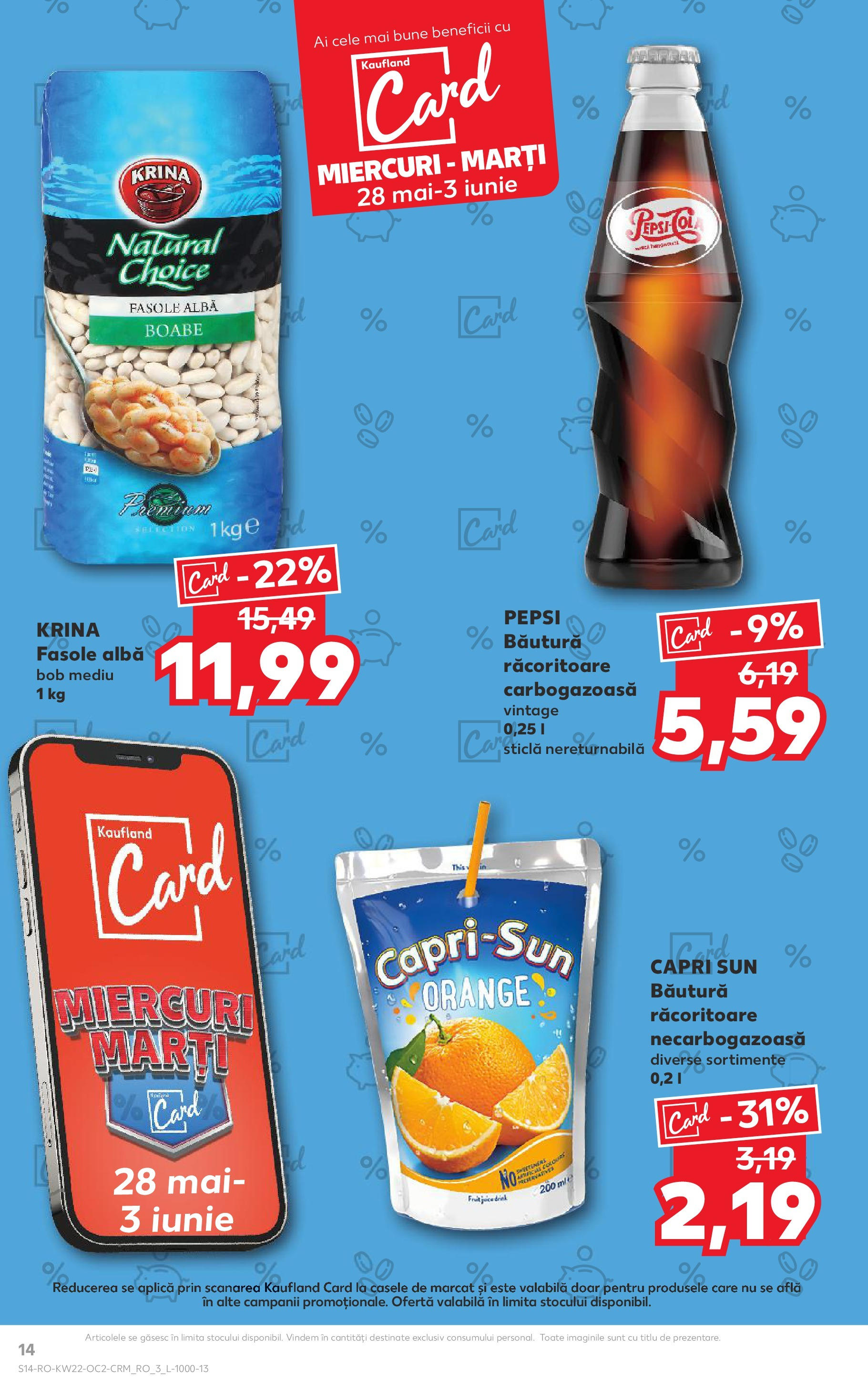 Catalog Kaufland 27 Mai - 3 Iunie 2025 | Pagina 14 | Produse: Fasole albă