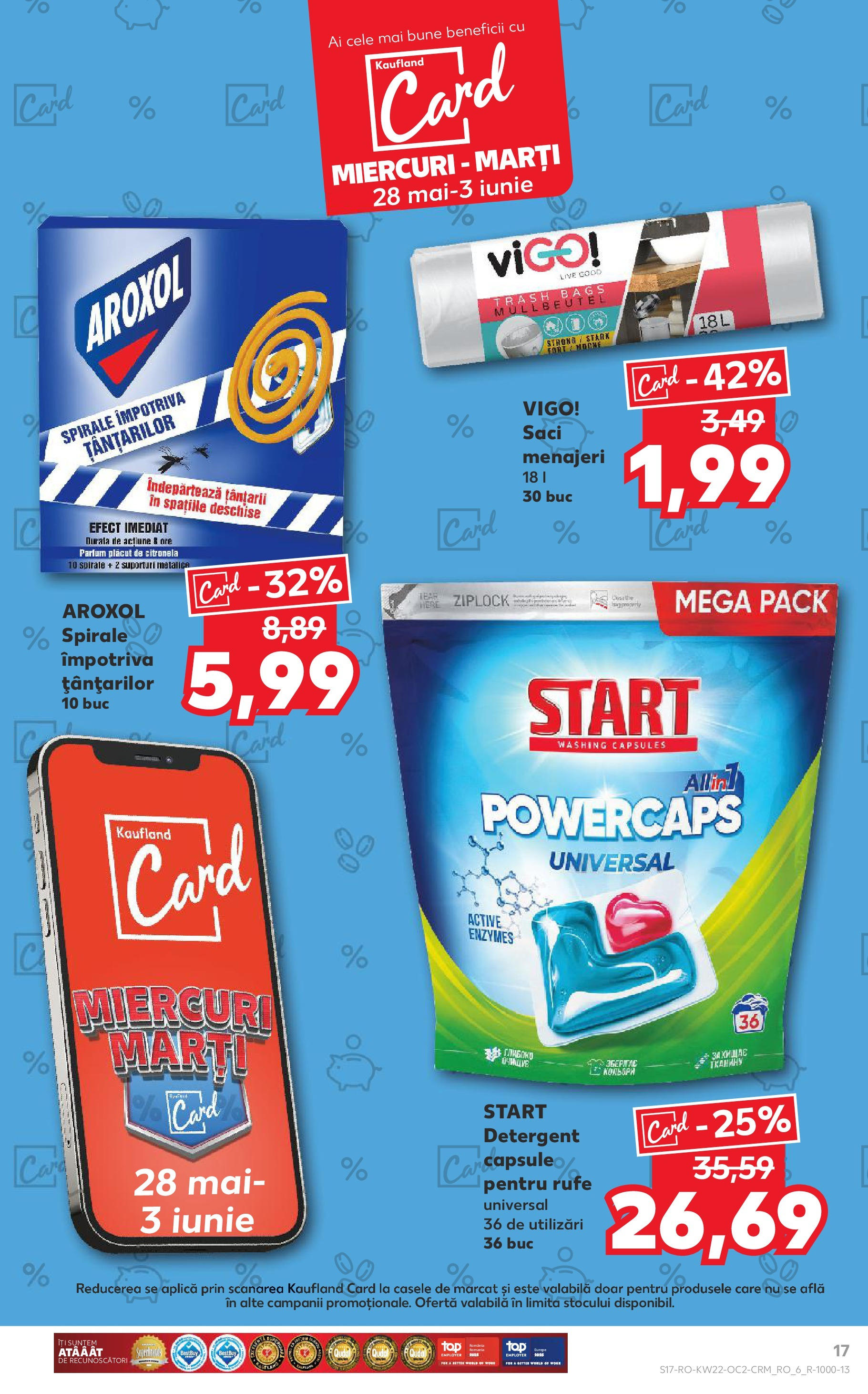 Catalog Kaufland 27 Mai - 3 Iunie 2025 | Pagina 17 | Produse: Parfum, Detergent