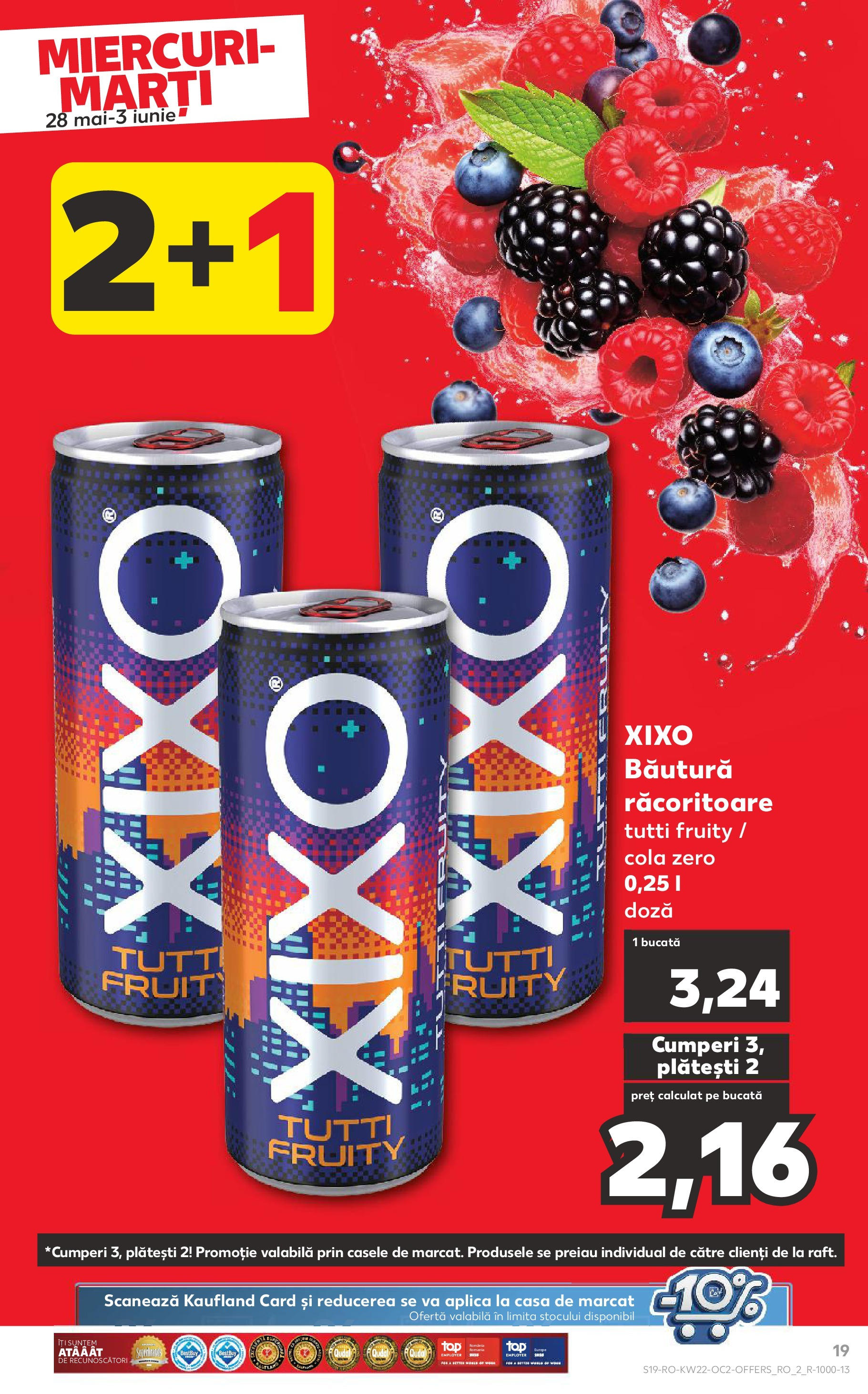 Catalog Kaufland 27 Mai - 3 Iunie 2025 | Pagina 19 | Produse: Amerikan servis
