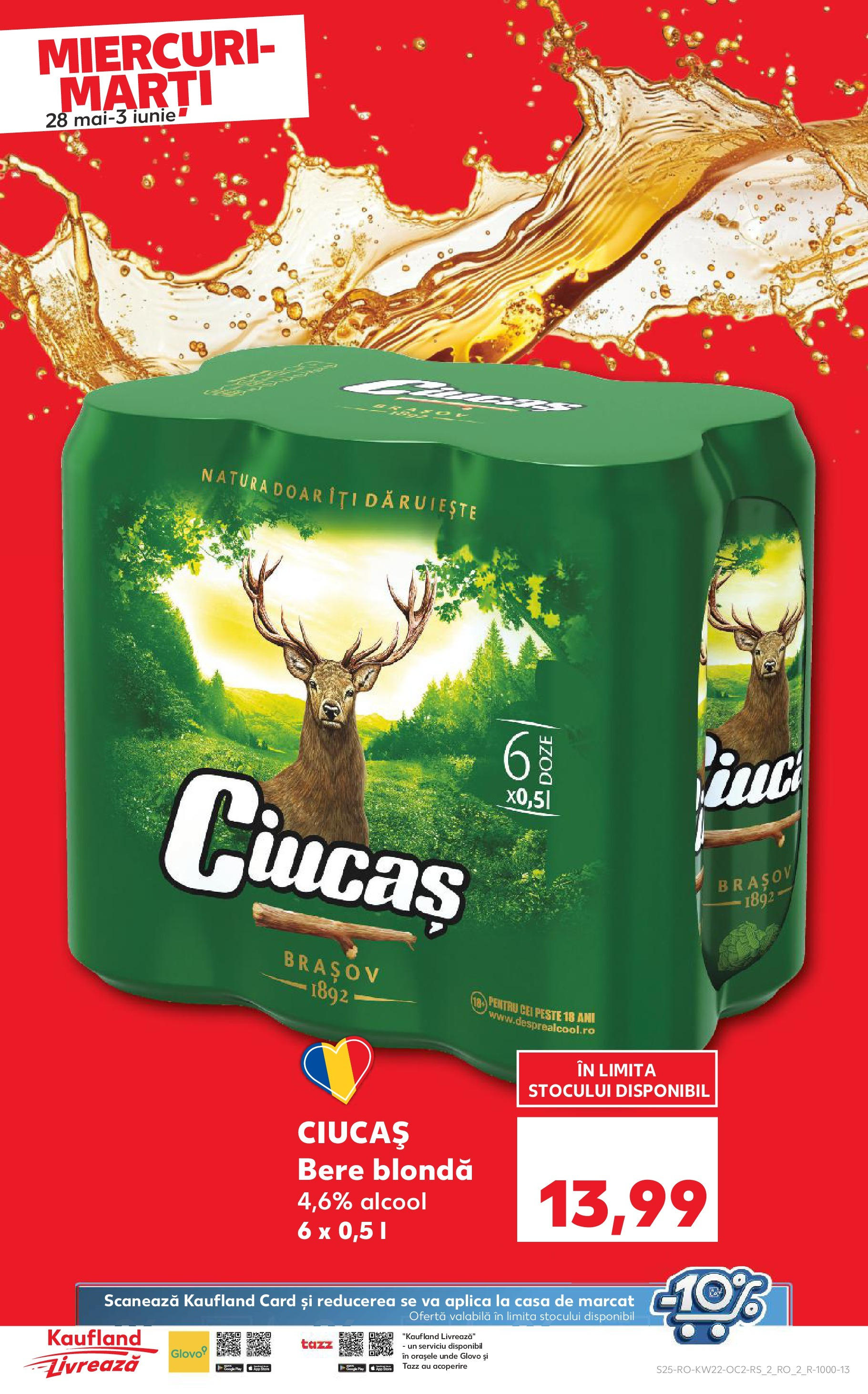 Catalog Kaufland 27 Mai - 3 Iunie 2025 | Pagina 25 | Produse: Bere, Pește