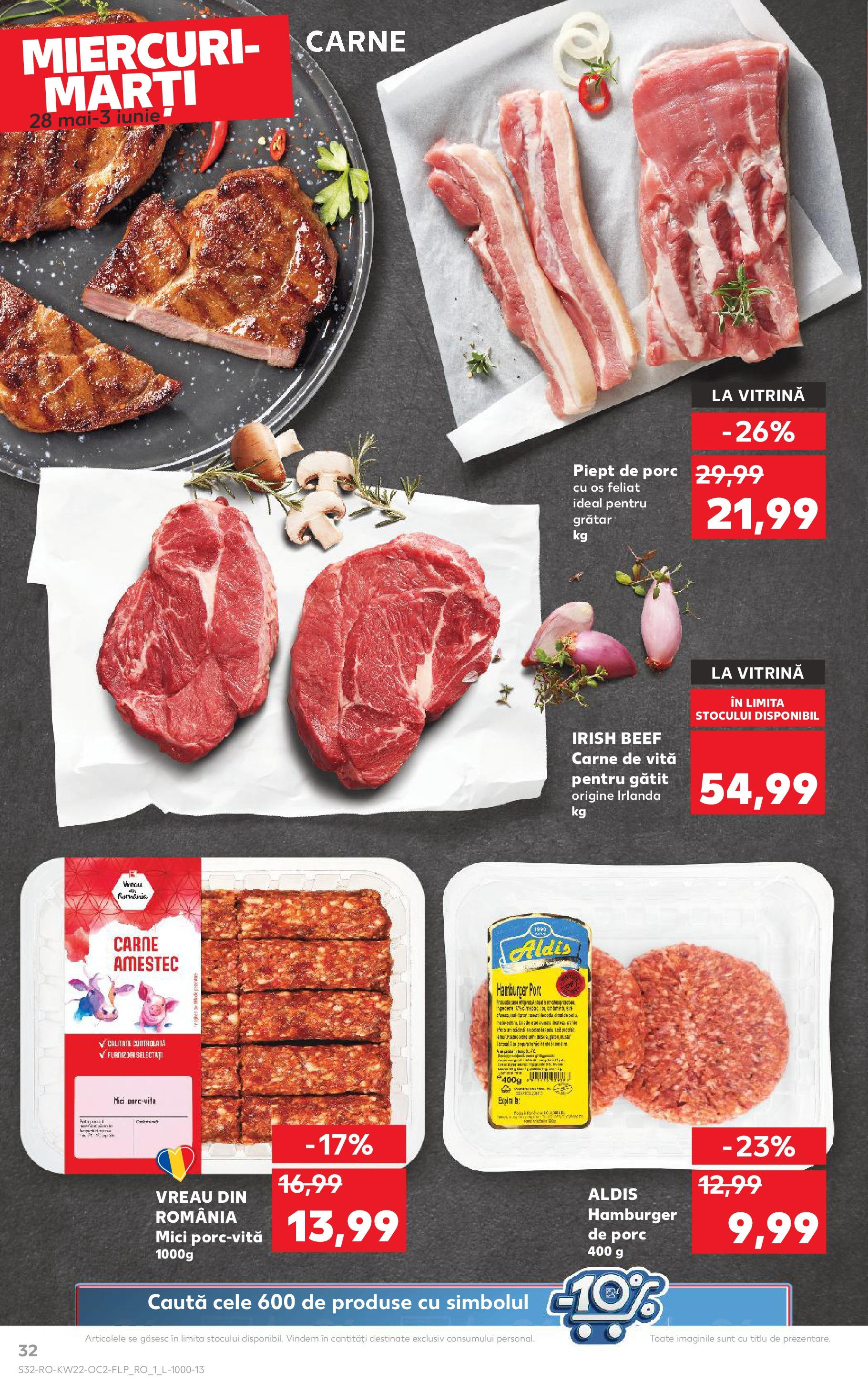 Catalog Kaufland 27 Mai - 3 Iunie 2025 | Pagina 32 | Produse: Grătar, Vitrină, Mici, Carne De Vită