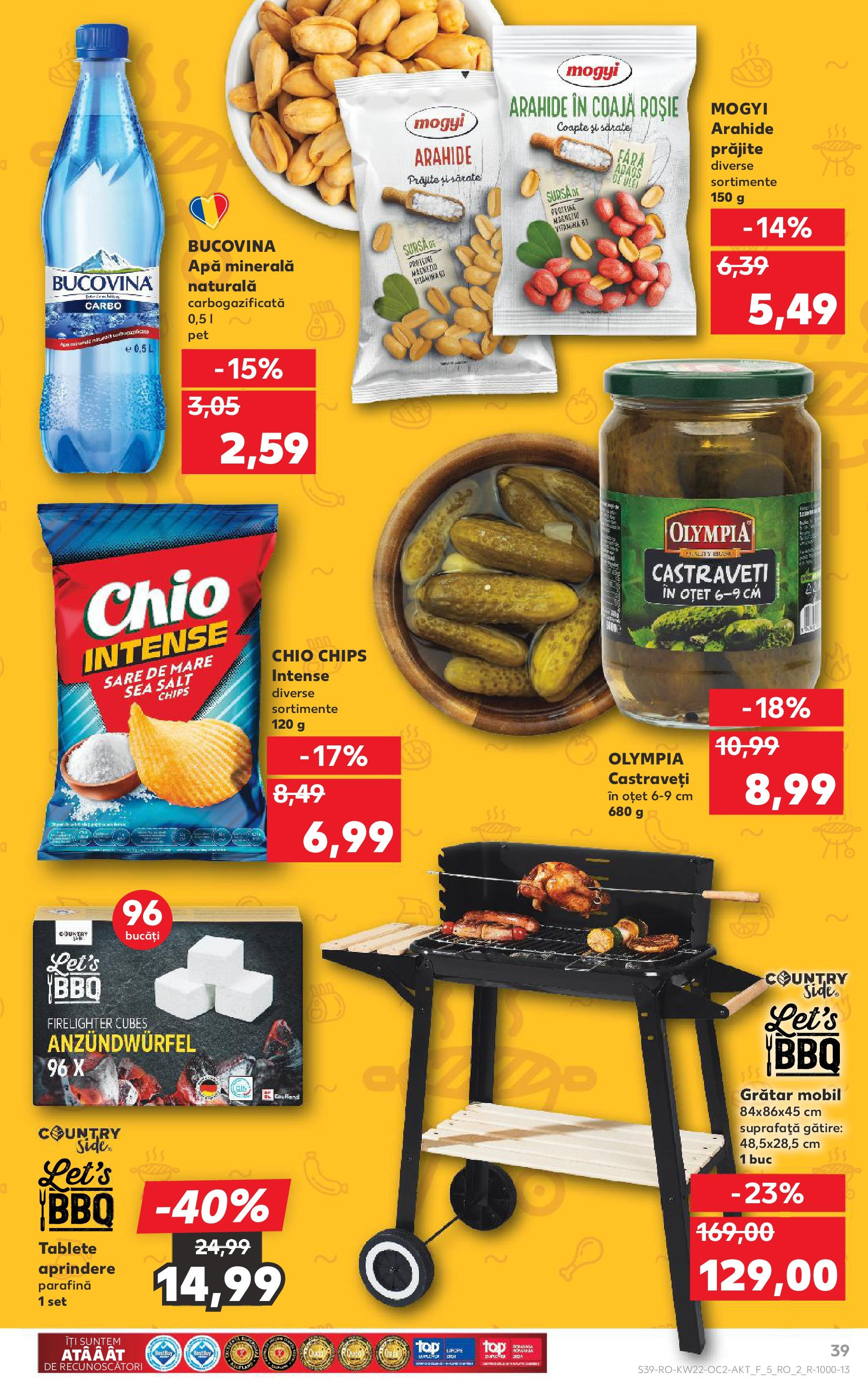 Catalog Kaufland 27 Mai - 3 Iunie 2025 | Pagina 39 | Produse: Grătar, Yazı tahtası kalemi, Arahide, Oțet