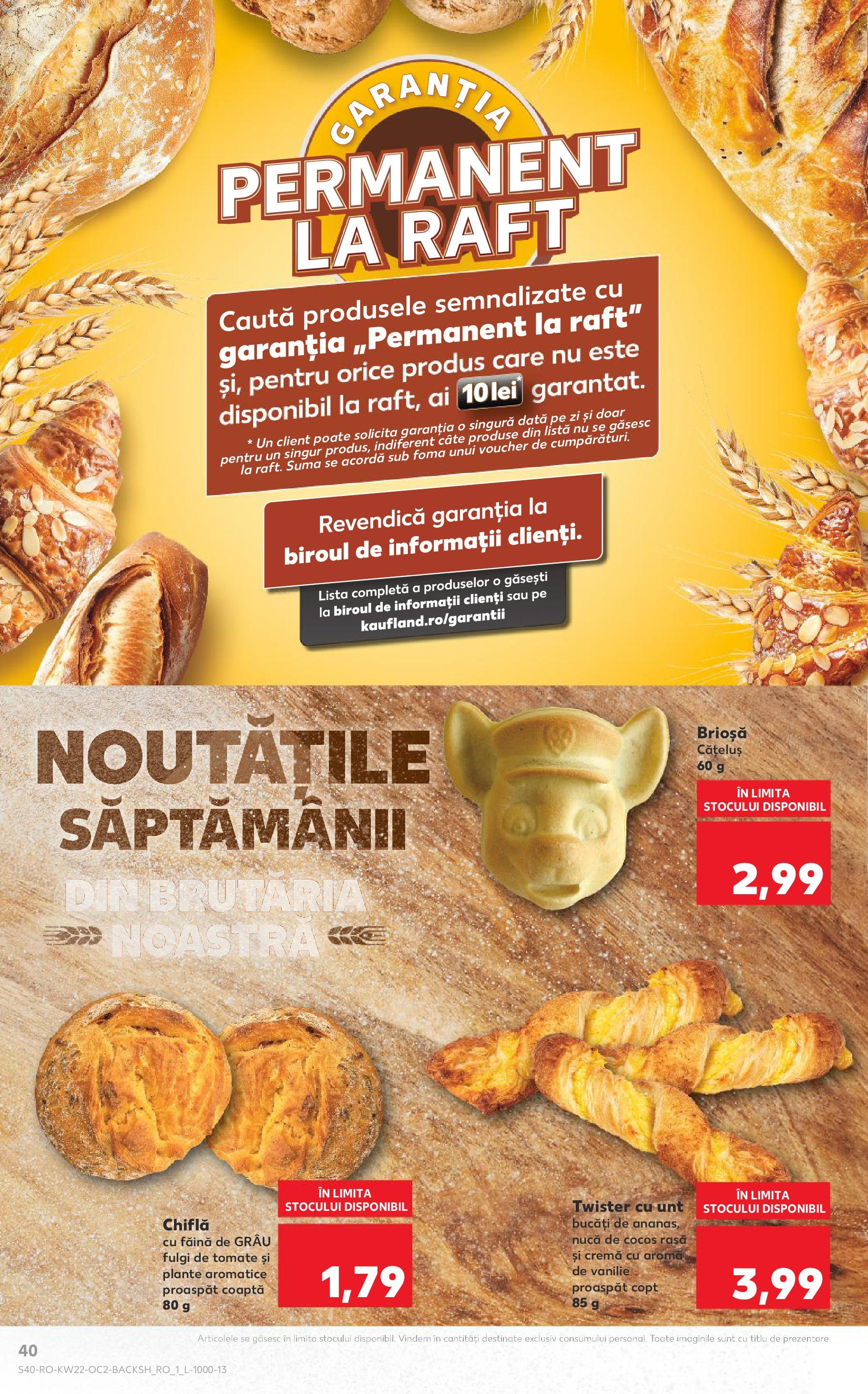 Catalog Kaufland 27 Mai - 3 Iunie 2025 | Pagina 40 | Produse: Chiflă, Cremă, Făină, Fulgi