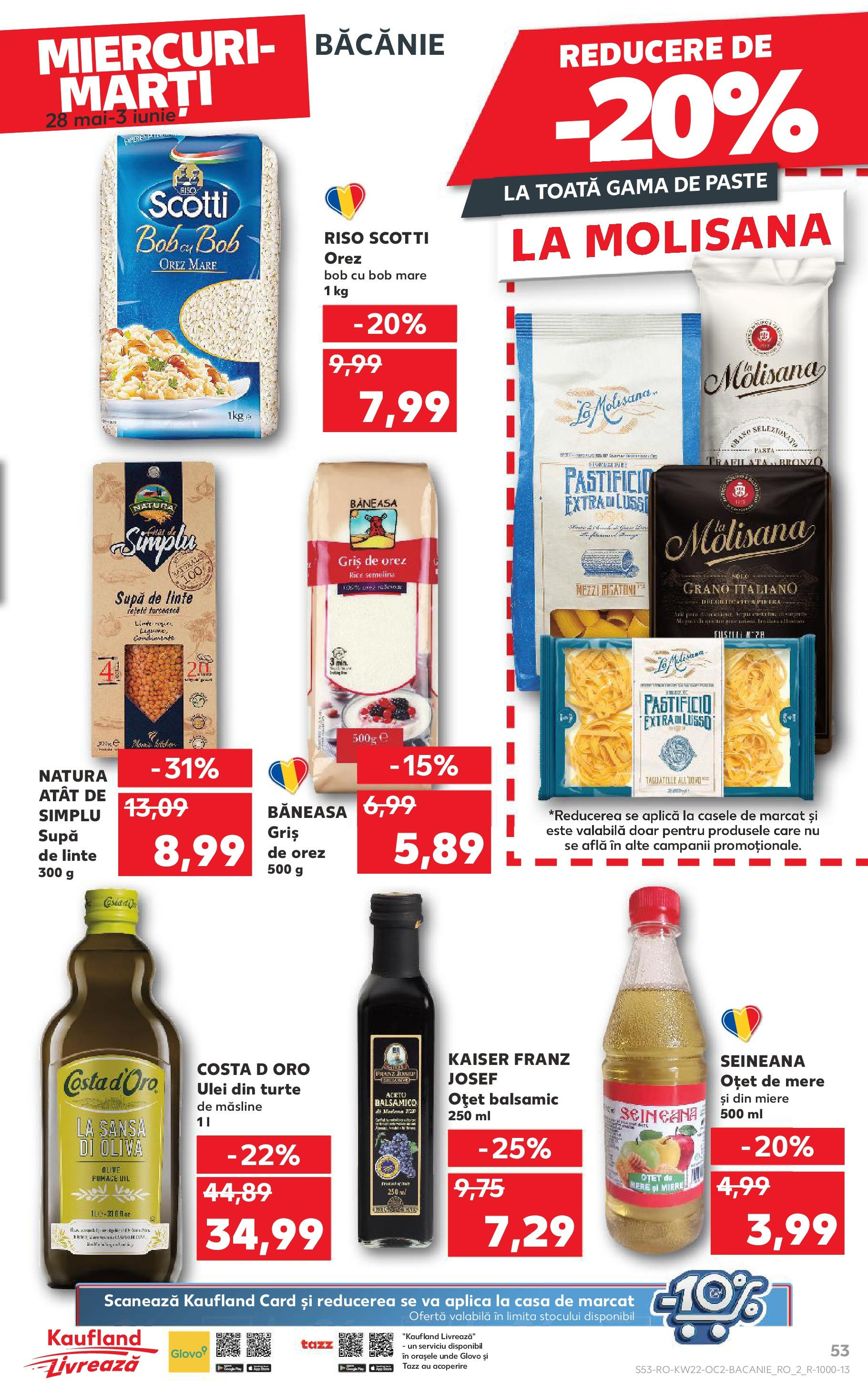 Catalog Kaufland 27 Mai - 3 Iunie 2025 | Pagina 53 | Produse: Măsline, Oțet, Mere, Orez