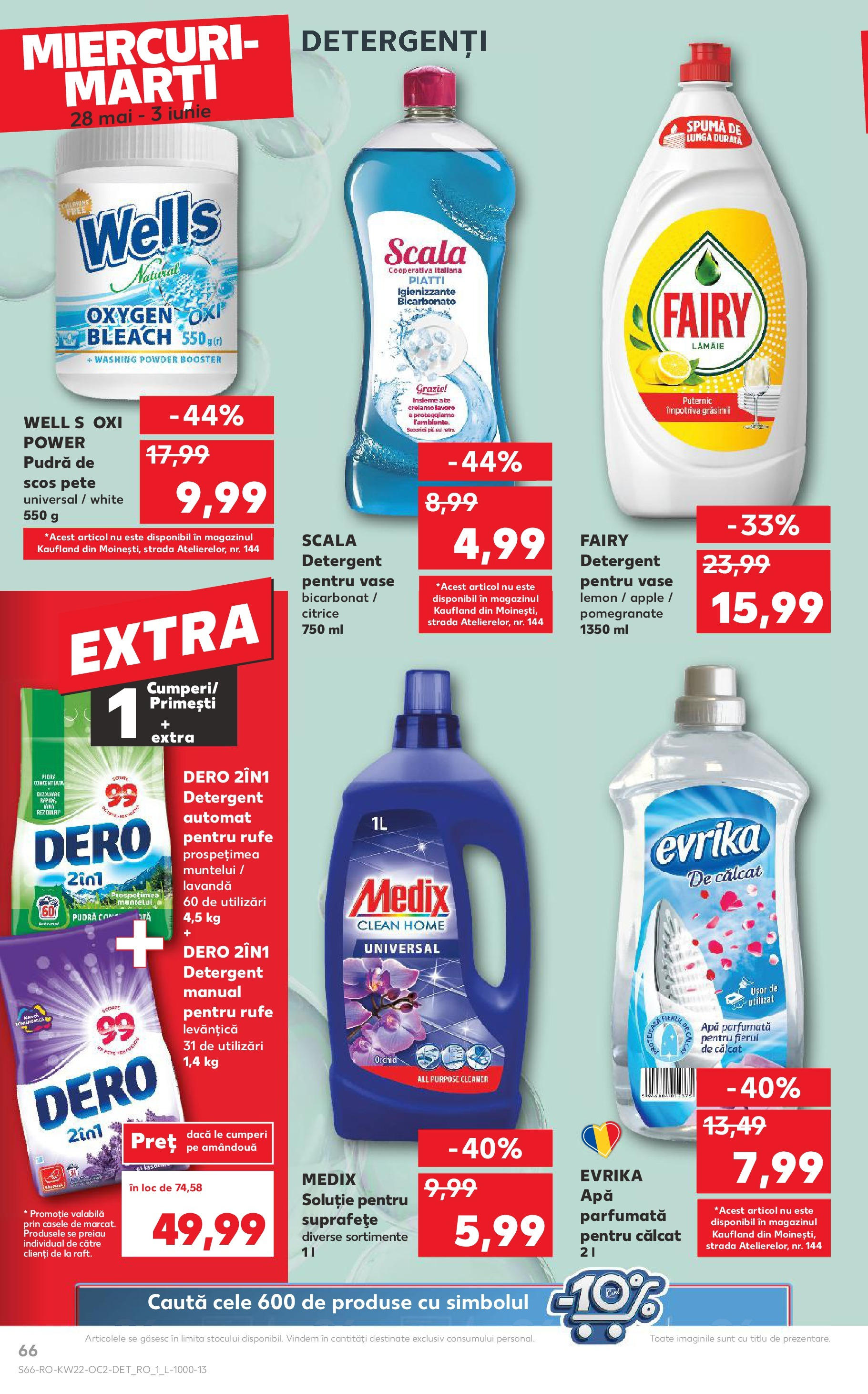 Catalog Kaufland 27 Mai - 3 Iunie 2025 | Pagina 66 | Produse: Pudră, Detergent, Apă, Lămâie