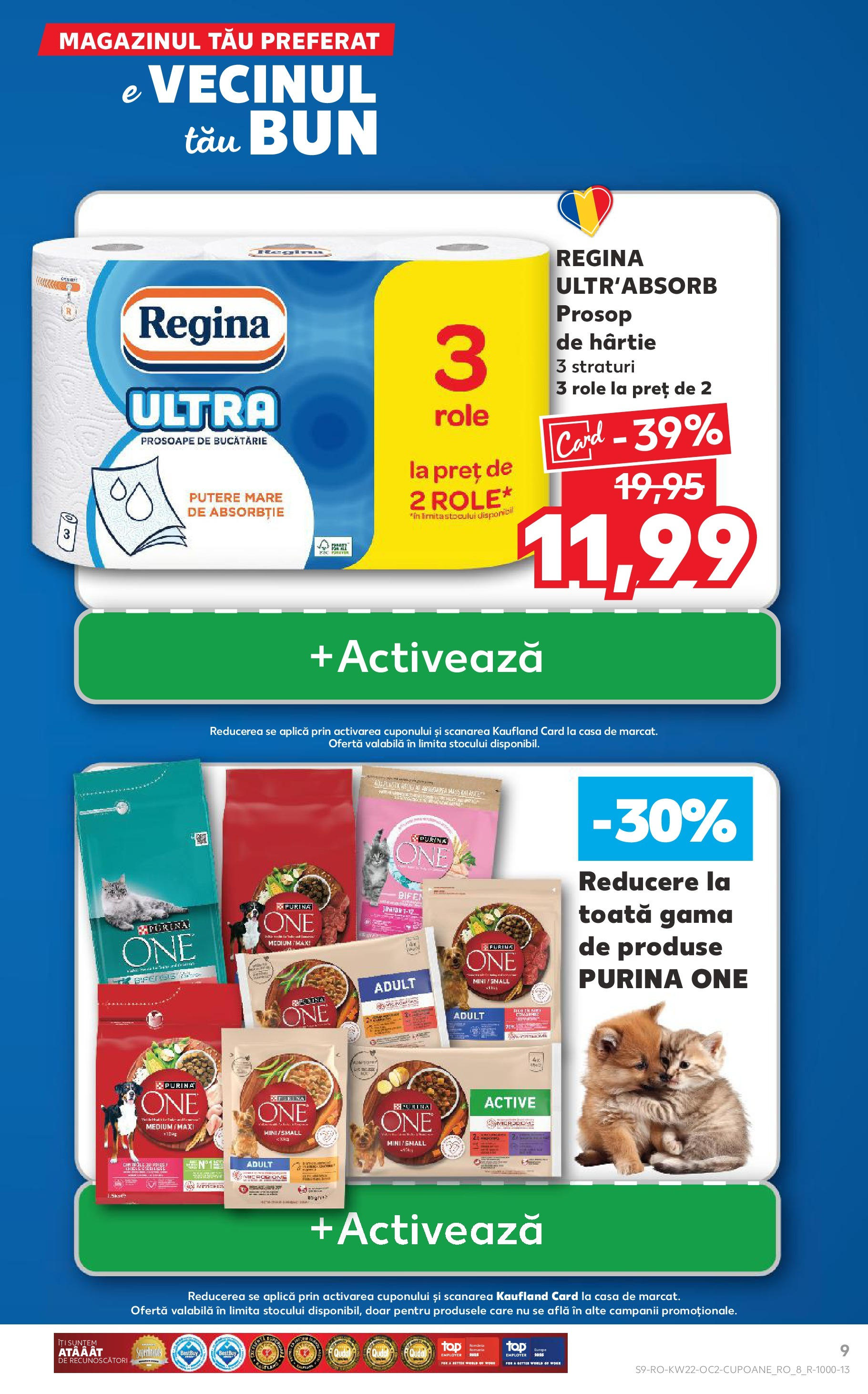 Catalog Kaufland 27 Mai - 3 Iunie 2025 | Pagina 9 | Produse: Prosoape de bucătărie, Bucătărie, Role