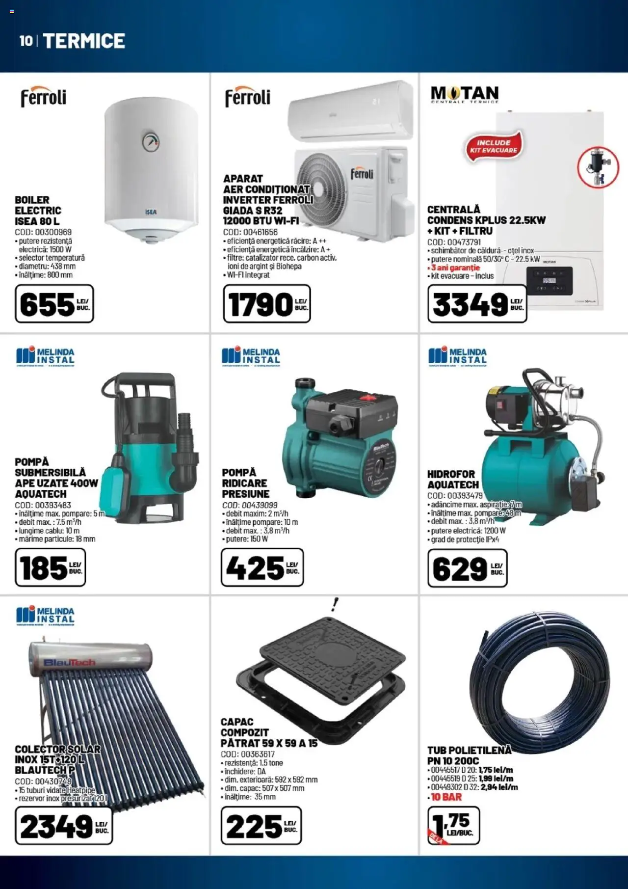 Catalog Ambient 27 Mai - 3 Iulie 2025 | Pagina 10 | Produse: Boiler, Cablu, Aer Condiționat