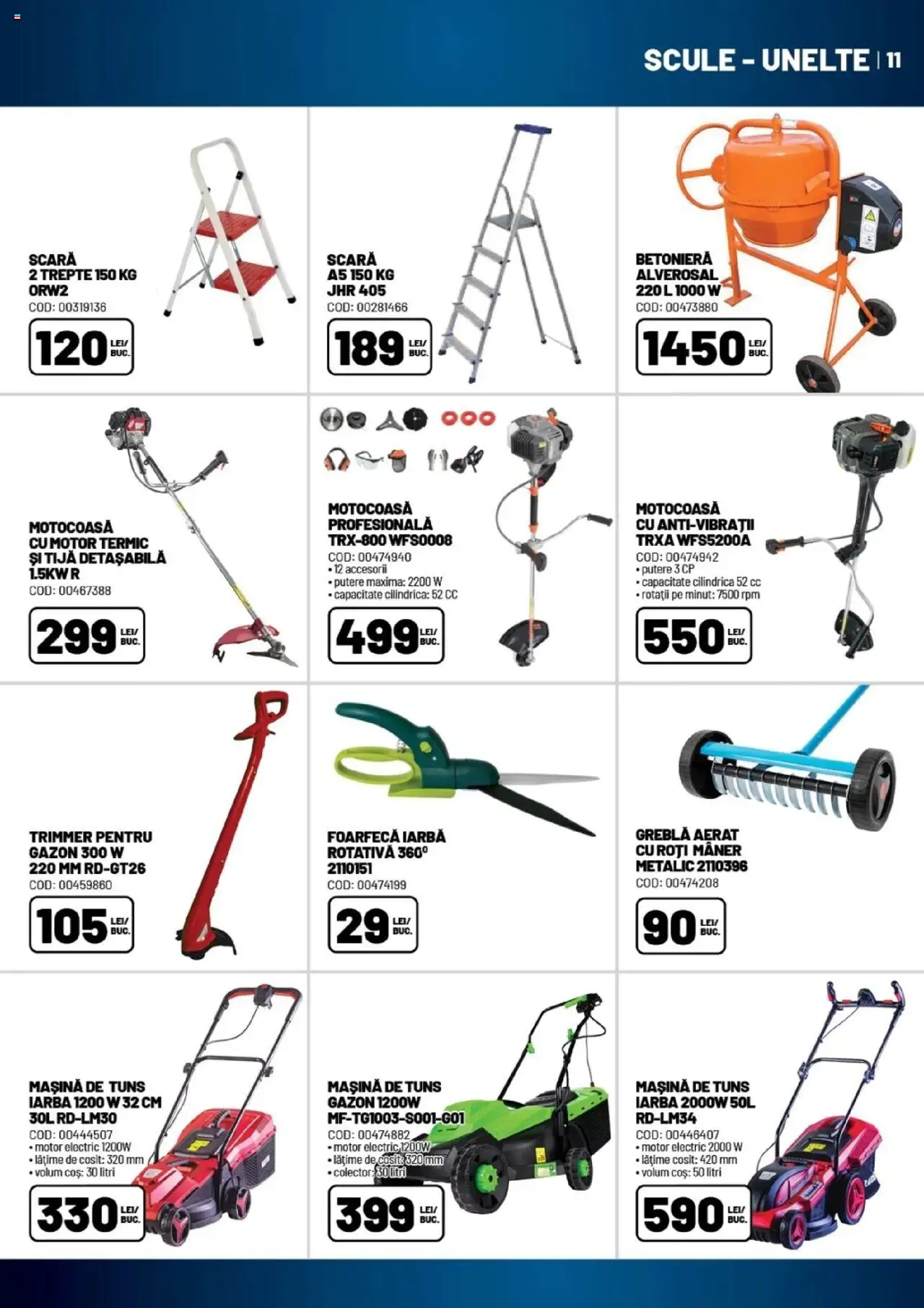 Catalog Ambient 27 Mai - 3 Iulie 2025 | Pagina 11 | Produse: Trimmer, Scară, Mâner, Mașină de tuns
