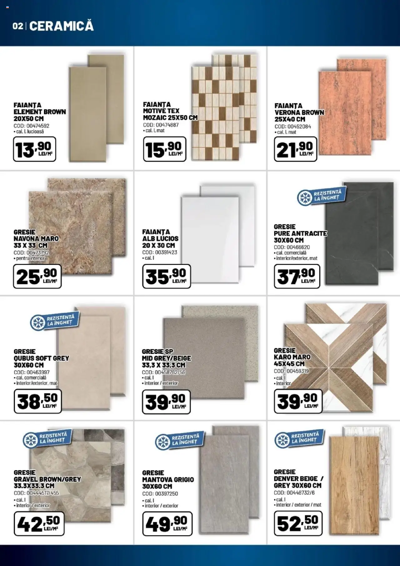 Catalog Ambient 27 Mai - 3 Iulie 2025 | Pagina 2 | Produse: Faianță, Gresie
