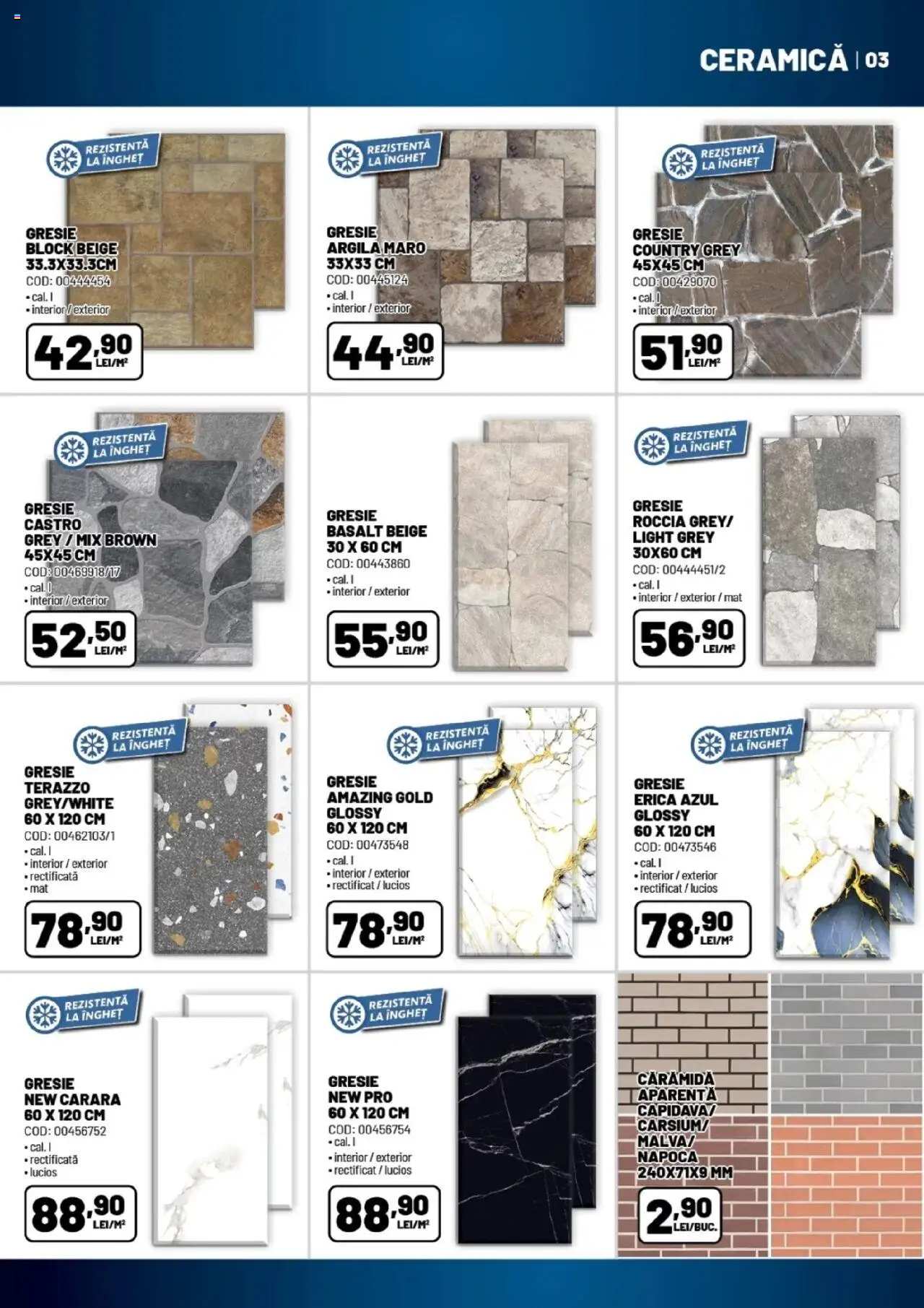 Catalog Ambient 27 Mai - 3 Iulie 2025 | Pagina 3 | Produse: Gresie