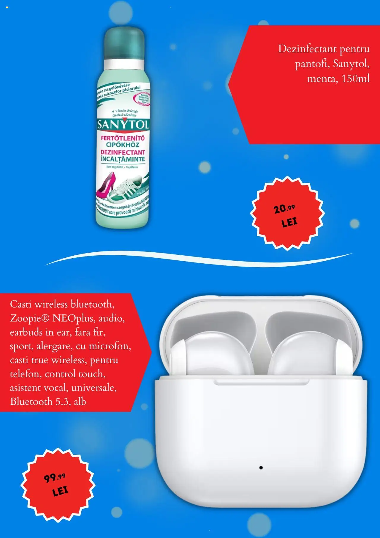 Catalog eMag 27 Mai - 30 Iunie 2025 | Pagina 3 | Produse: Căști, Bornoz takımı