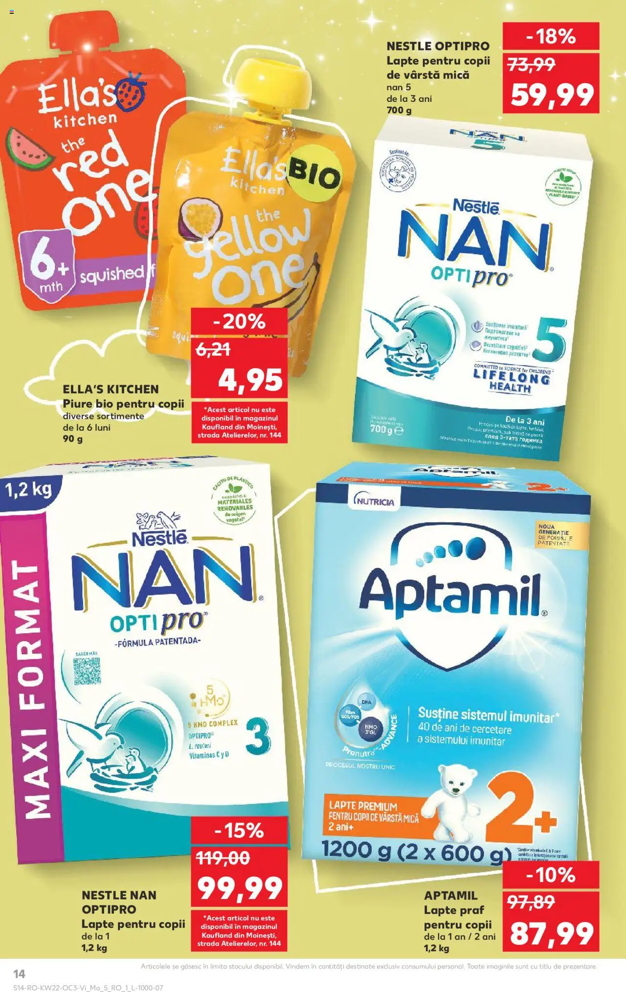 Catalog Kaufland 30 Mai - 3 Iunie 2025 | Pagina 14 | Produse: Şerit ödül, Lapte praf, Lapte