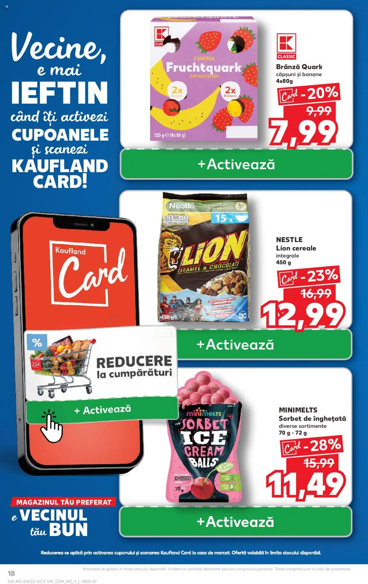 Catalog Kaufland 30 Mai - 3 Iunie 2025 | Pagina 18 | Produse: Banane, Căpșuni, Cereale, Înghețată