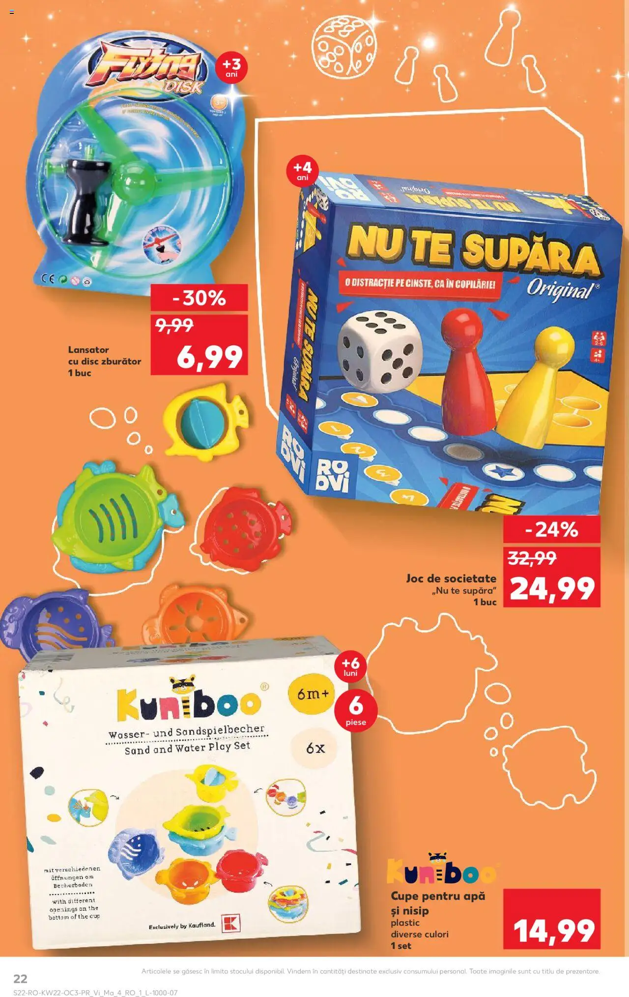 Catalog Kaufland 30 Mai - 3 Iunie 2025 | Pagina 22 | Produse: Joc, Disc, Apă