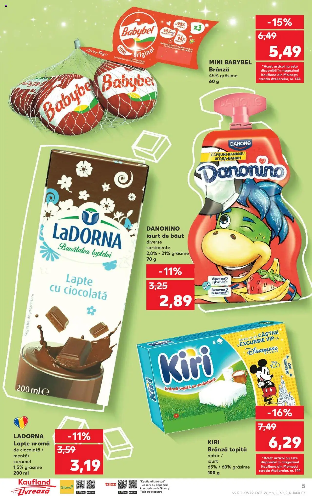 Catalog Kaufland 30 Mai - 3 Iunie 2025 | Pagina 5 | Produse: Lapte, Iaurt, Ciocolată, Smântână