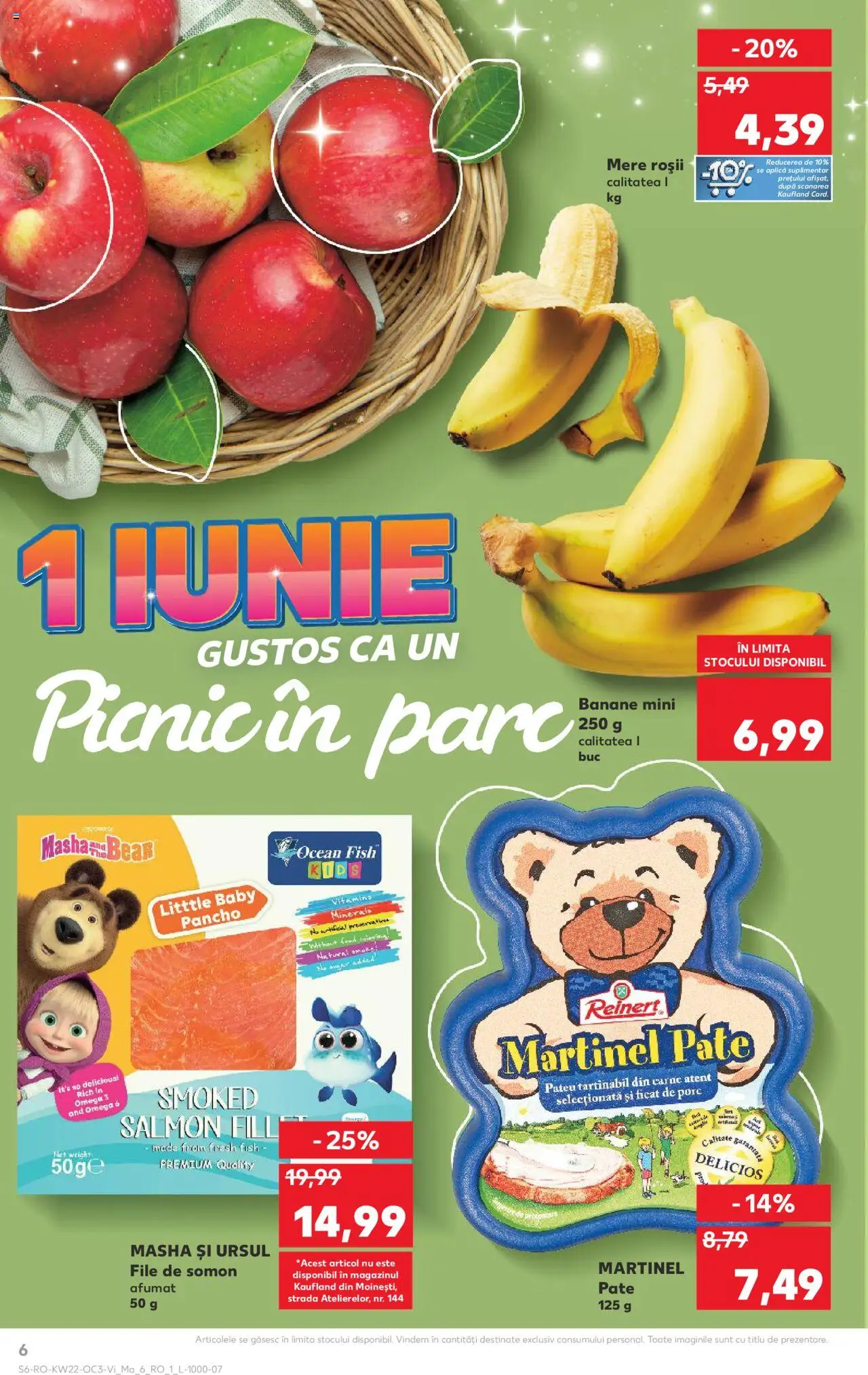 Catalog Kaufland 30 Mai - 3 Iunie 2025 | Pagina 6 | Produse: Pate, Chaussures de ski, Roșii, Banane