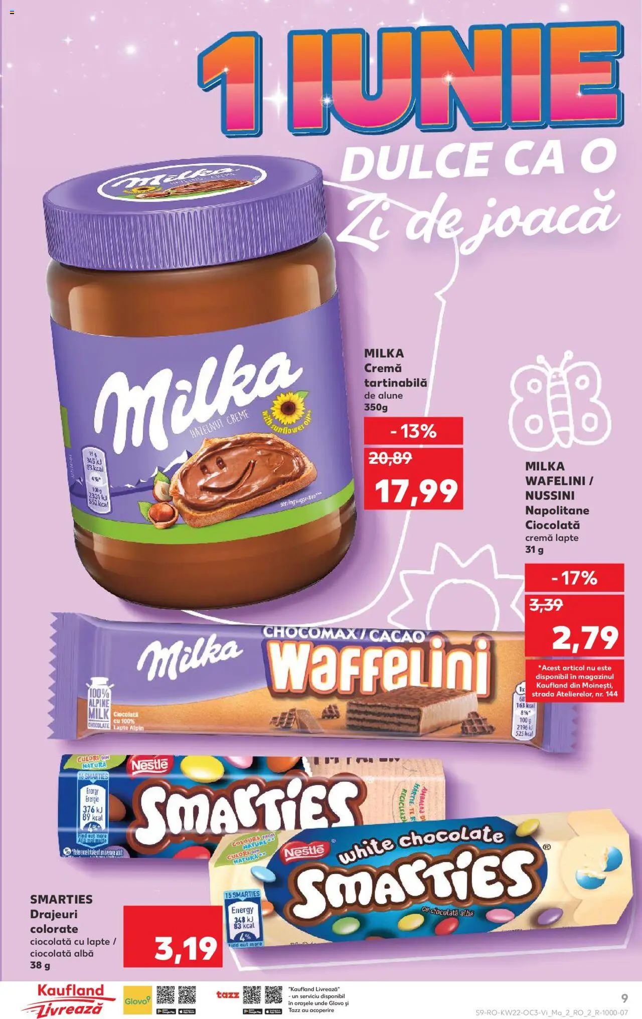 Catalog Kaufland 30 Mai - 3 Iunie 2025 | Pagina 9 | Produse: Napolitane, Alune, Cremă, Cacao