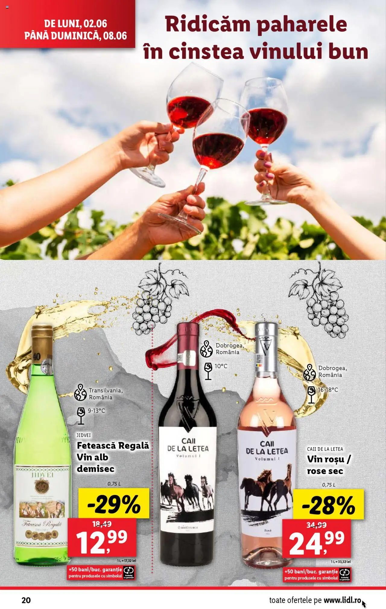 Catalog LIDL 2 - 8 Iunie 2025 | Pagina 20 | Produse: Vin