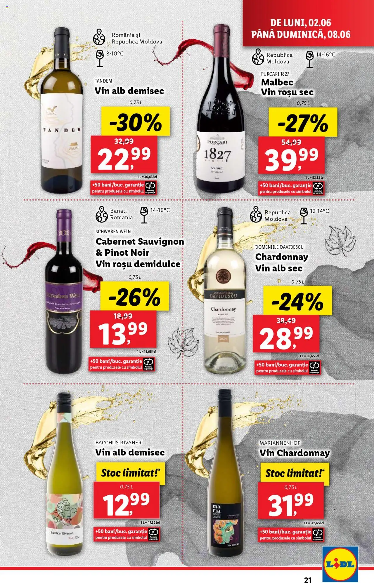 Catalog LIDL 2 - 8 Iunie 2025 | Pagina 21 | Produse: Vin