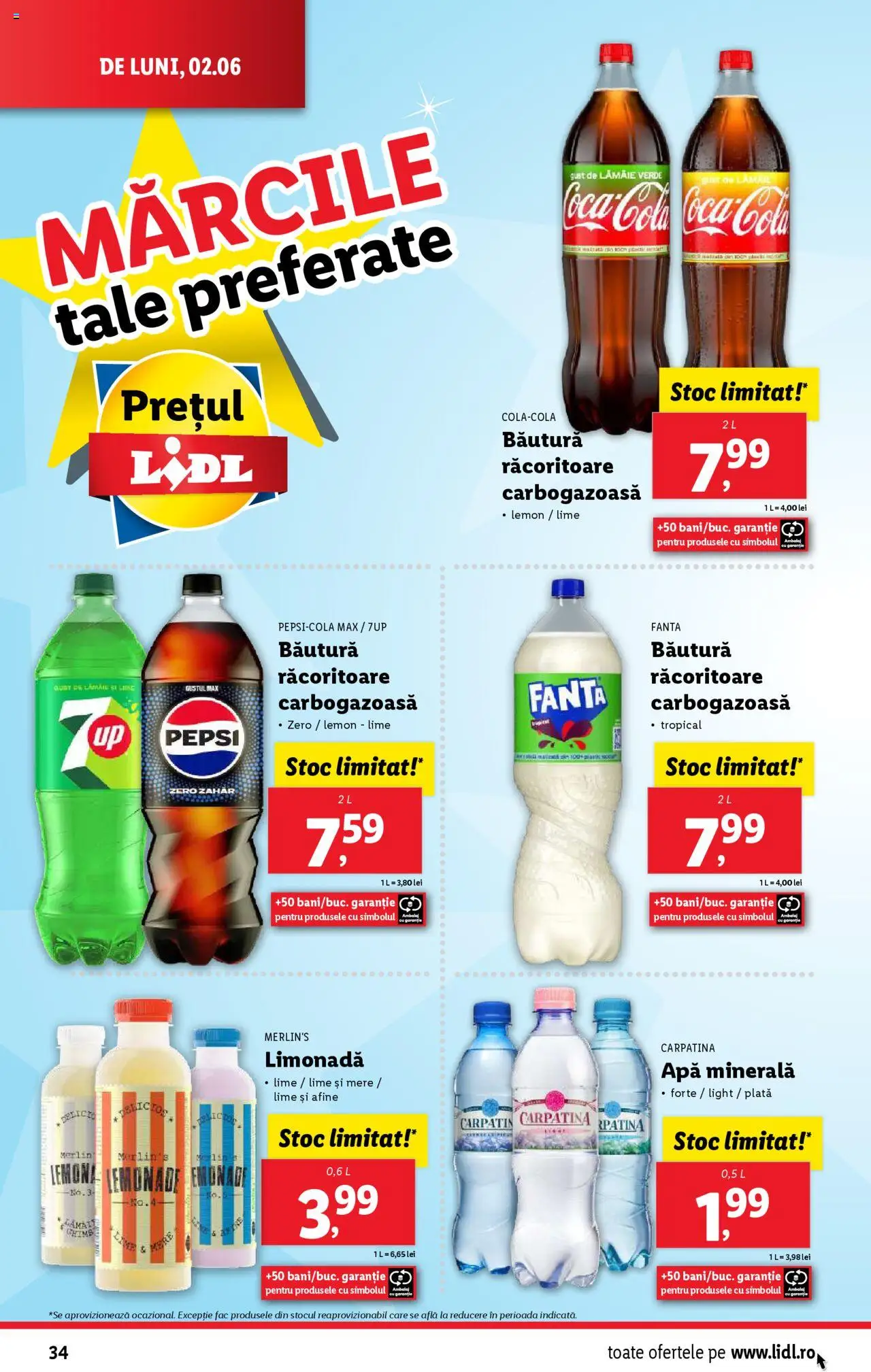 Catalog LIDL 2 - 8 Iunie 2025 | Pagina 34 | Produse: Lime, Mere, Zahăr, Lămâie