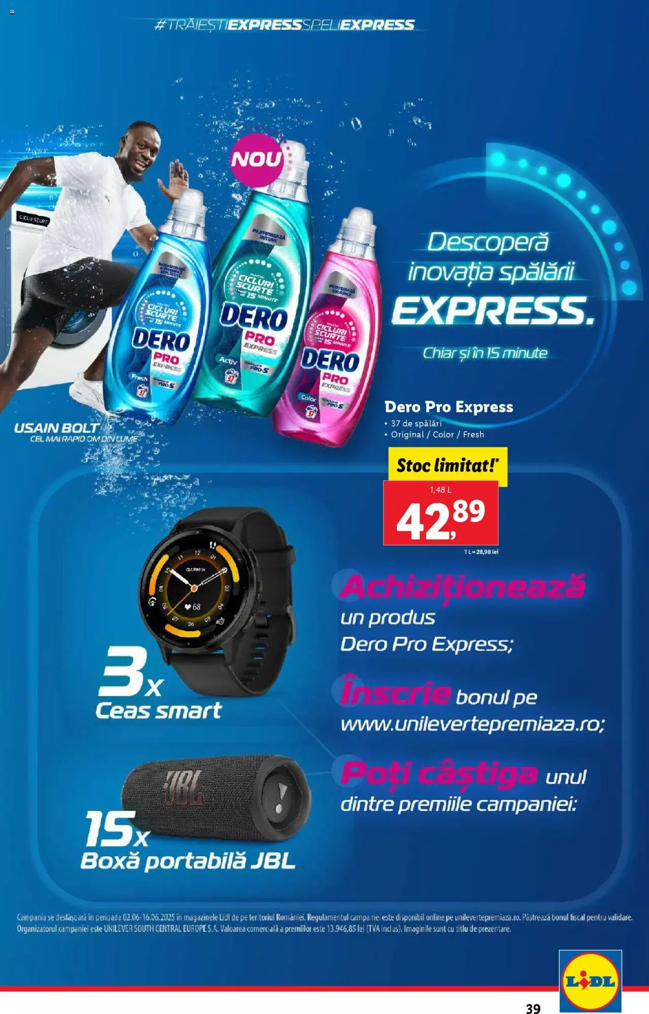 Catalog LIDL 2 - 8 Iunie 2025 | Pagina 39 | Produse: Ceas, Boxă portabilă