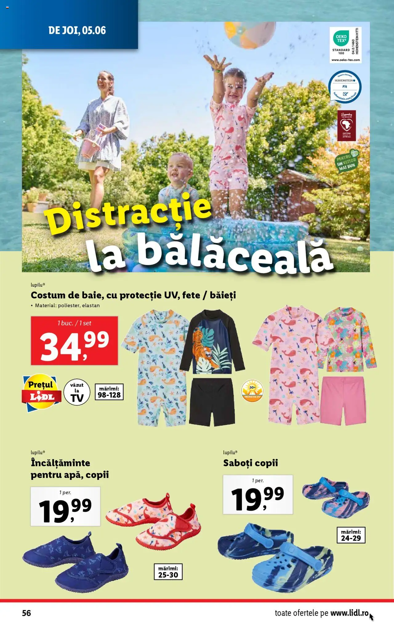 Catalog LIDL 2 - 8 Iunie 2025 | Pagina 56 | Produse: Bornoz takımı, Costum
