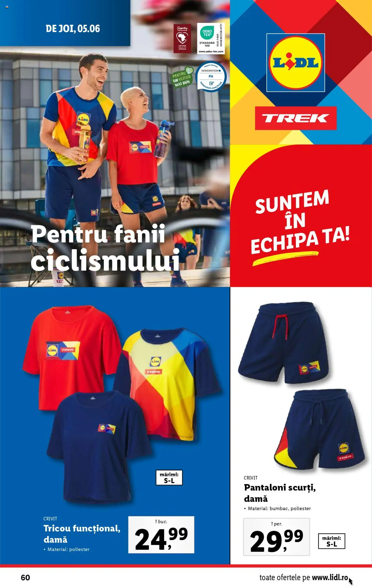 Catalog LIDL 2 - 8 Iunie 2025 | Pagina 60 | Produse: Tricou, Pantaloni