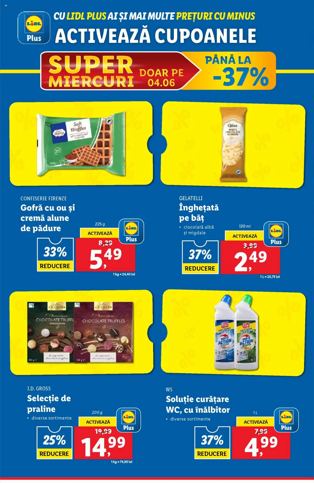 Catalog LIDL 2 - 8 Iunie 2025 | Pagina 68 | Produse: Çarşaf, Migdale, Alune, Ciocolată