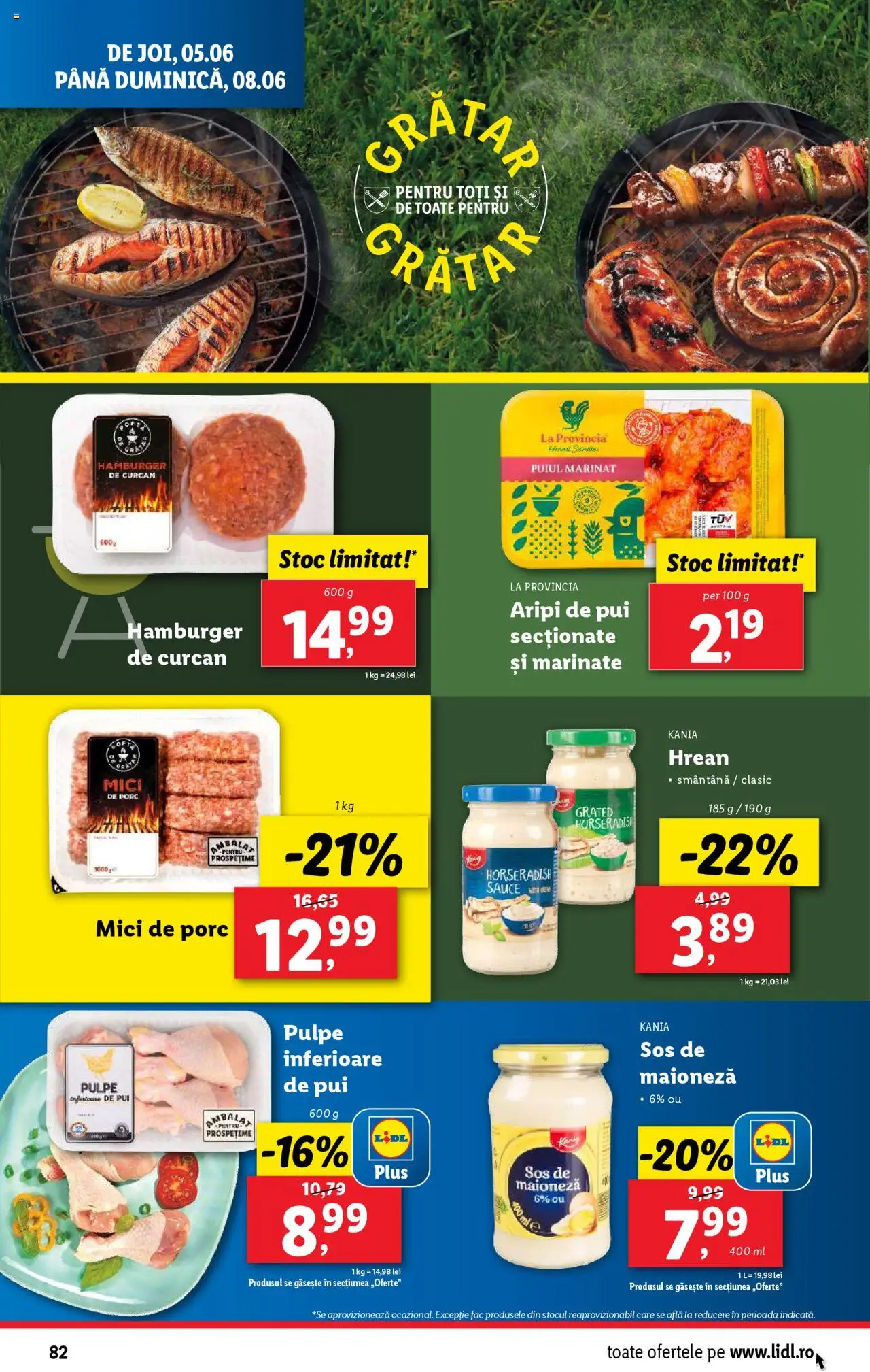 Catalog LIDL 2 - 8 Iunie 2025 | Pagina 82 | Produse: Hacıyatmaz Kedi Oyuncağı, Mici, Smântână, Maioneză
