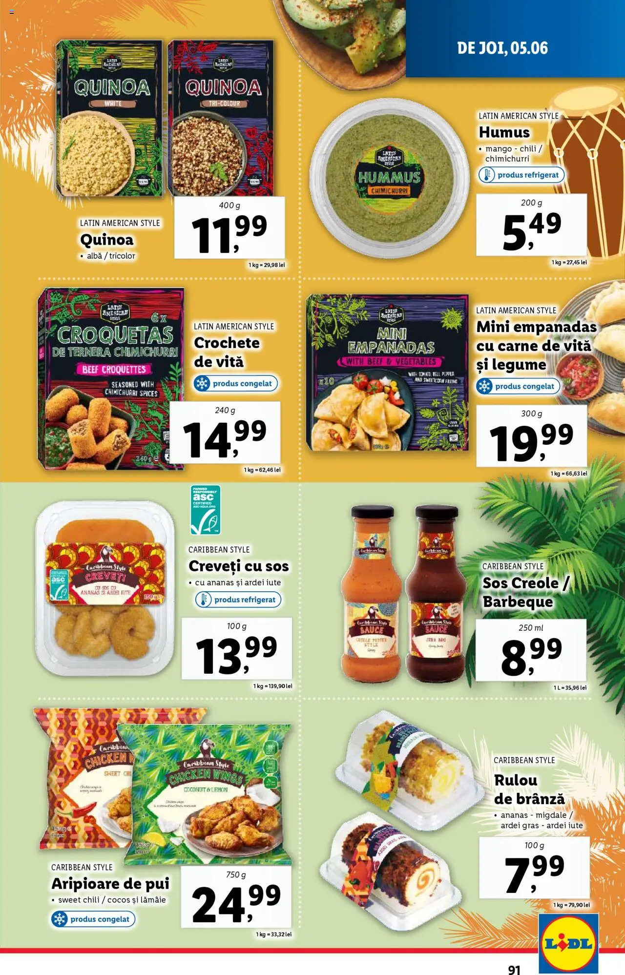 Catalog LIDL 2 - 8 Iunie 2025 | Pagina 91 | Produse: Hacıyatmaz Kedi Oyuncağı, Ardei iute, Migdale, Brânză