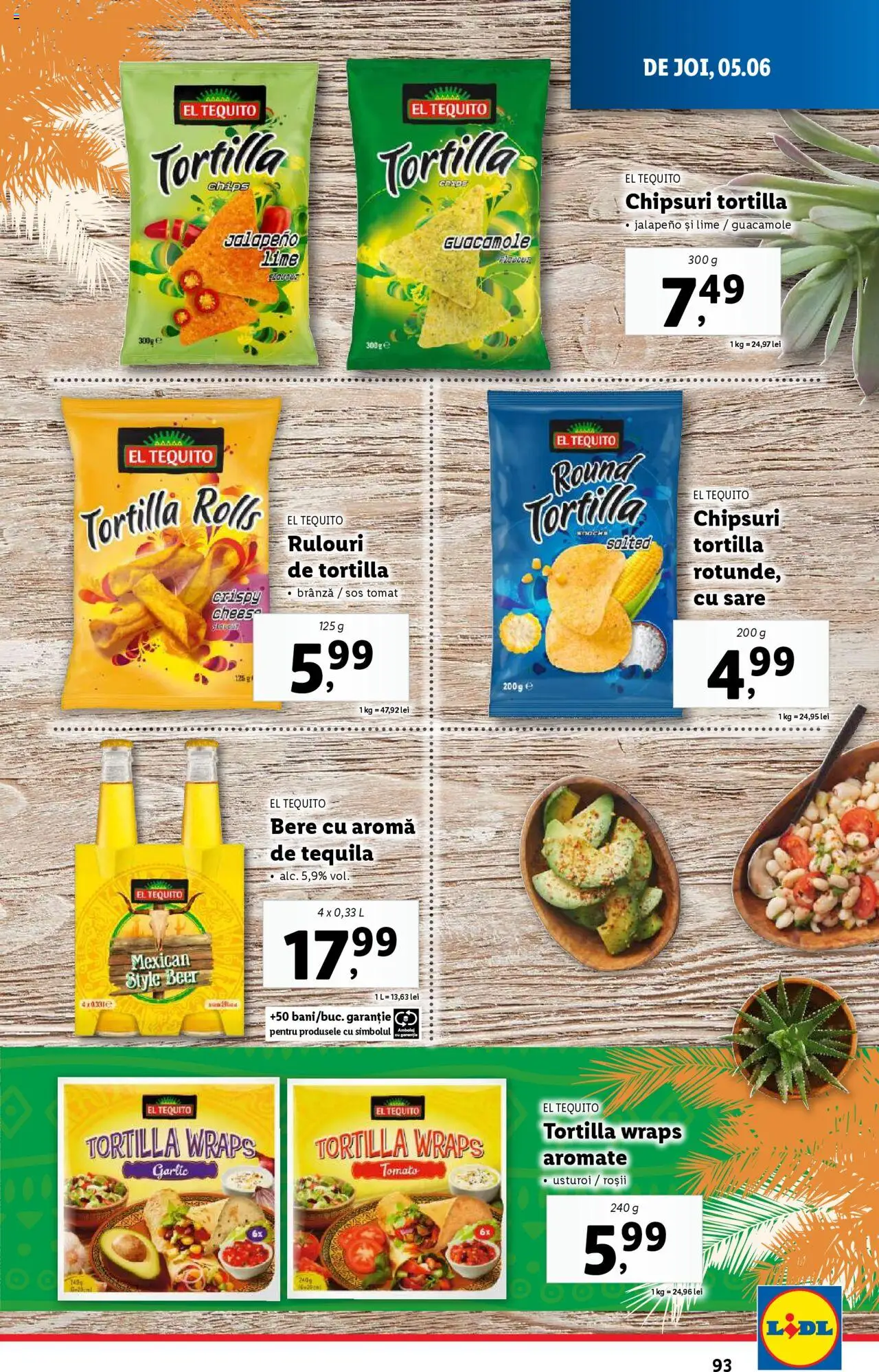 Catalog LIDL 2 - 8 Iunie 2025 | Pagina 93 | Produse: Delgeç, Bere, Roșii, Usturoi