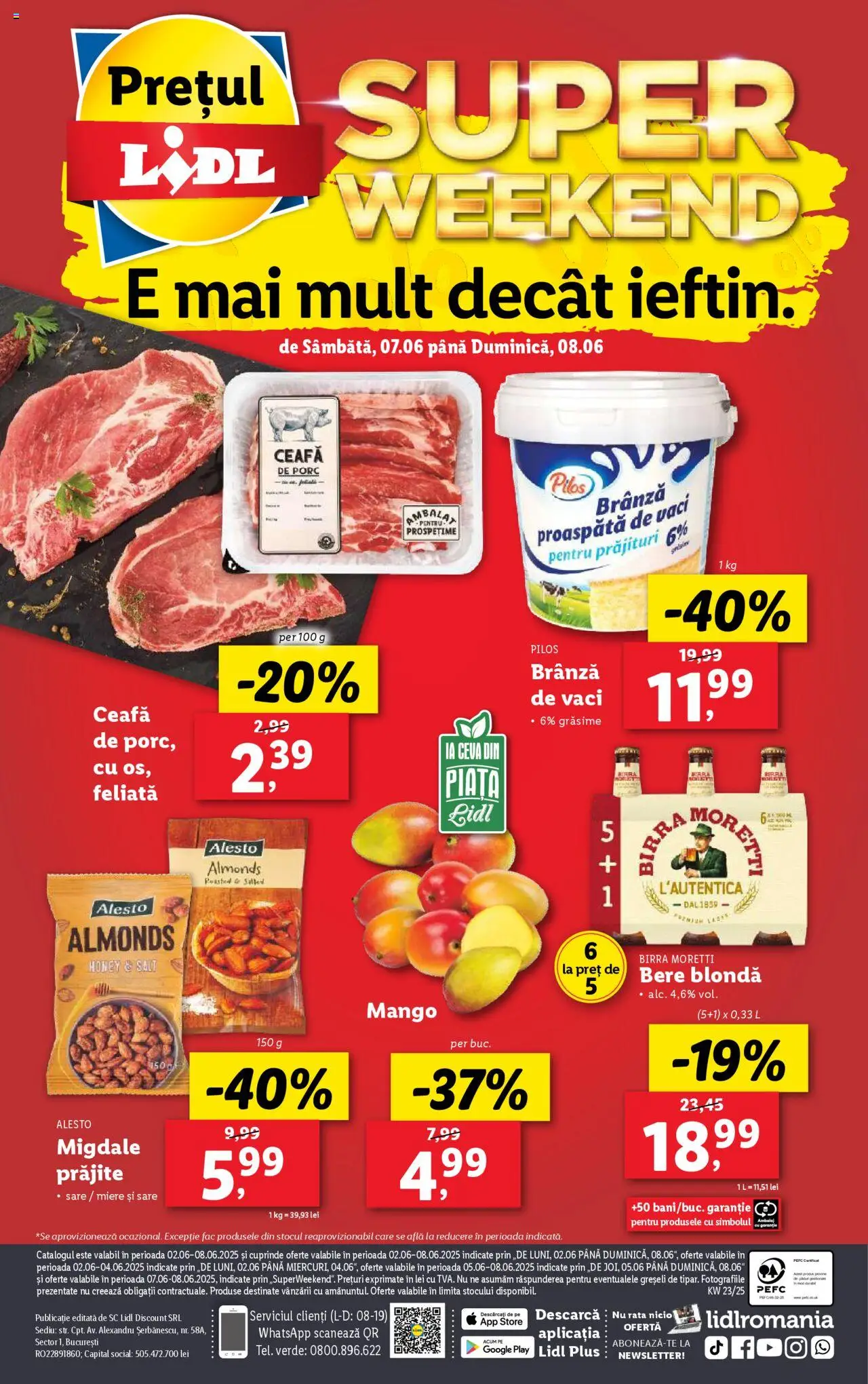 Catalog LIDL 2 - 8 Iunie 2025 | Pagina 96 | Produse: Keçeli kalem, Migdale, Bere, Mango