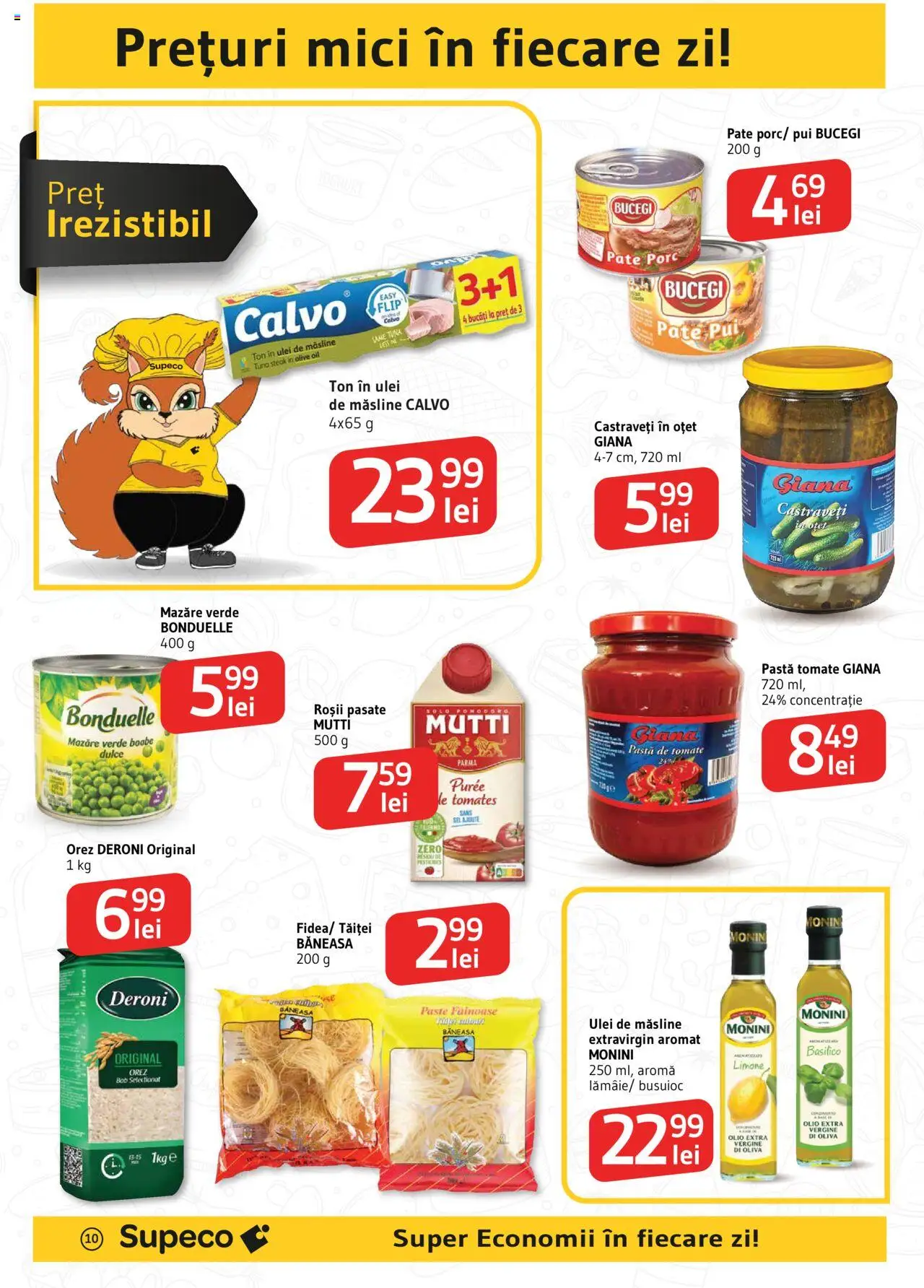Catalog Supeco 29 Mai - 11 Iunie 2025 | Pagina 10 | Produse: Pate, Mici, Oțet, Roșii