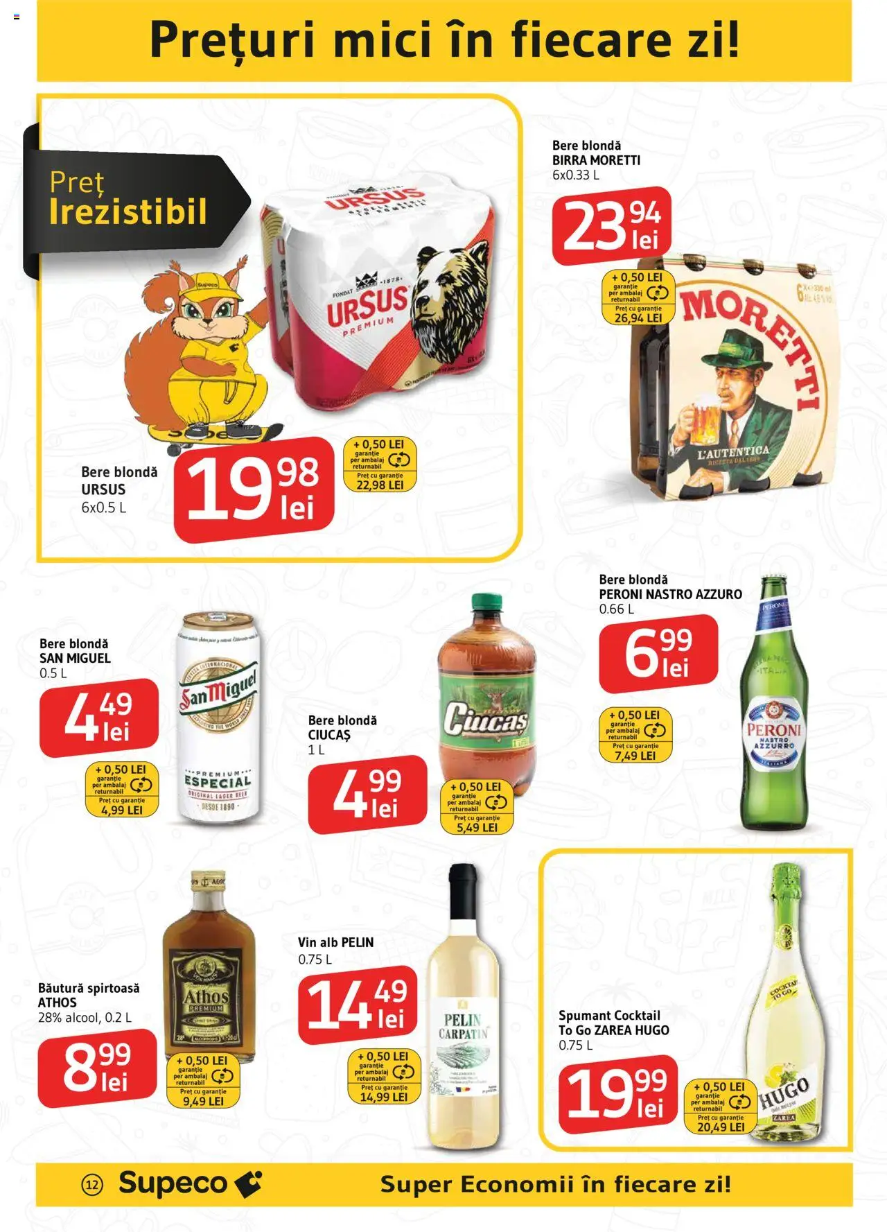 Catalog Supeco 29 Mai - 11 Iunie 2025 | Pagina 12 | Produse: Mici, Vin, Bere, Cocktail