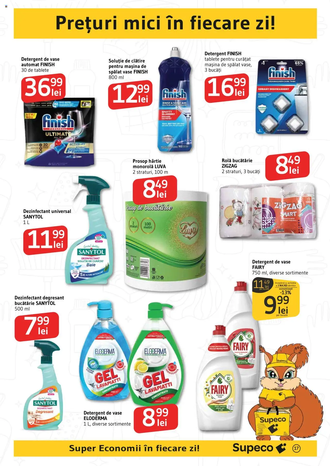 Catalog Supeco 29 Mai - 11 Iunie 2025 | Pagina 17 | Produse: Mașină De Spălat, Pahare, Mici, Detergent