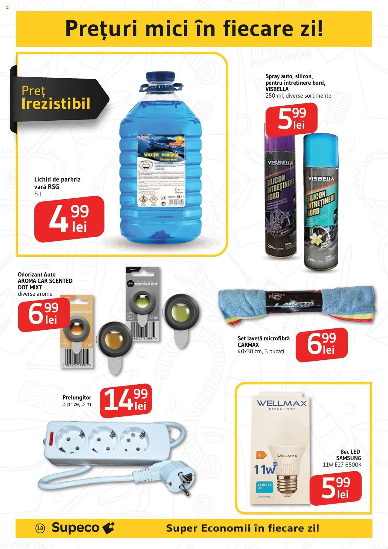 Catalog Supeco 29 Mai - 11 Iunie 2025 | Pagina 18 | Produse: Bec, Prelungitor, Babak, Mici