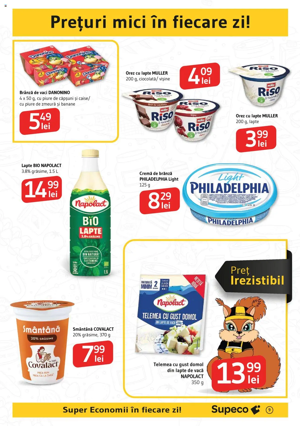 Catalog Supeco 29 Mai - 11 Iunie 2025 | Pagina 9 | Produse: Şerit ödül, Lapte, Cremă, Orez