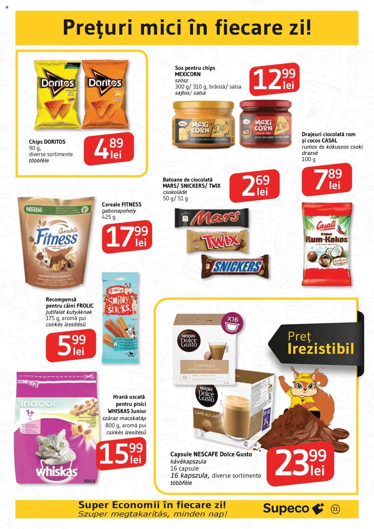 Catalog Supeco 29 Mai - 11 Iunie 2025 | Pagina 11 | Produse: Mici, Ciocolată, Rom, Cereale