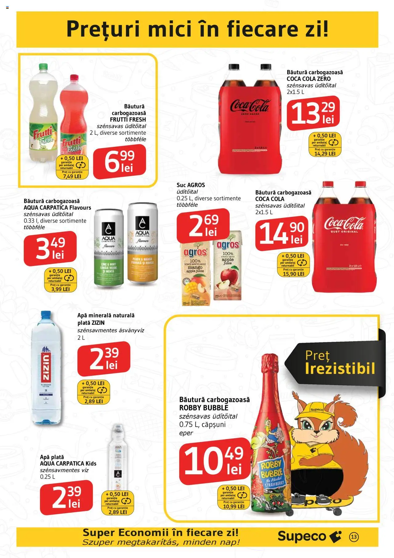 Catalog Supeco 29 Mai - 11 Iunie 2025 | Pagina 13 | Produse: Yazı tahtası kalemi, Apple, Căpșuni, Apă