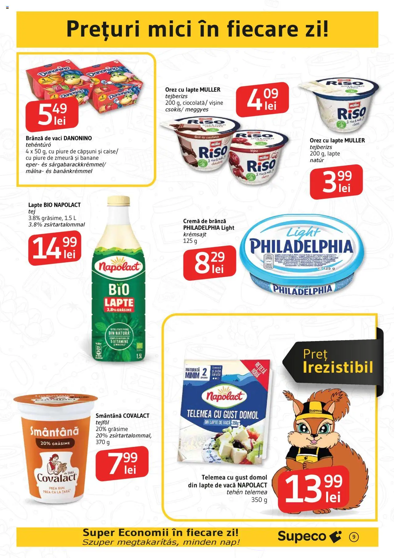 Catalog Supeco 29 Mai - 11 Iunie 2025 | Pagina 9 | Produse: Orez, Cremă de brânză, Căpșuni, Smântână