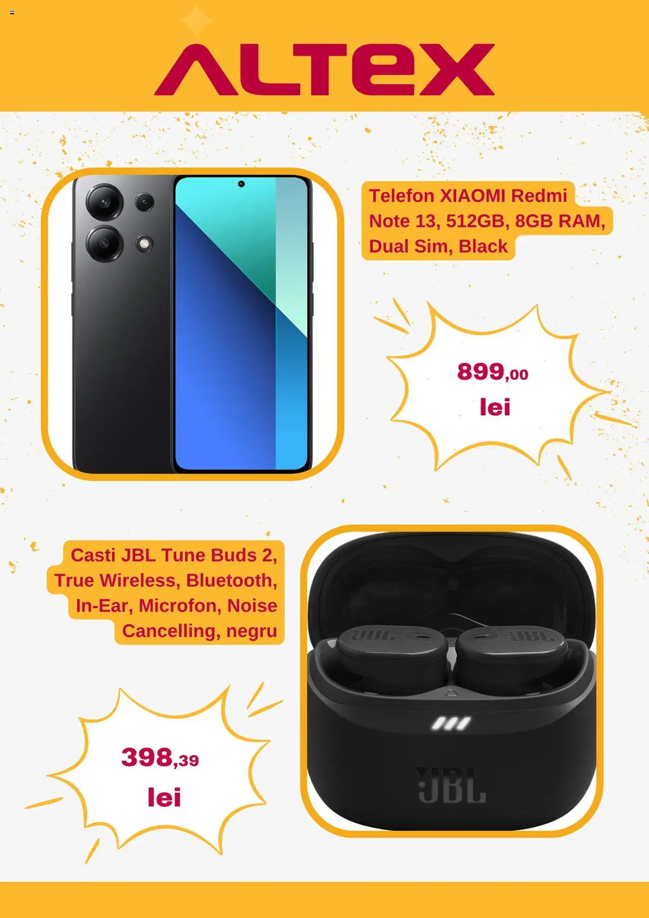 Catalog Altex 29 Mai - 3 Iunie 2025 | Pagina 2 | Produse: Telefon, Căști