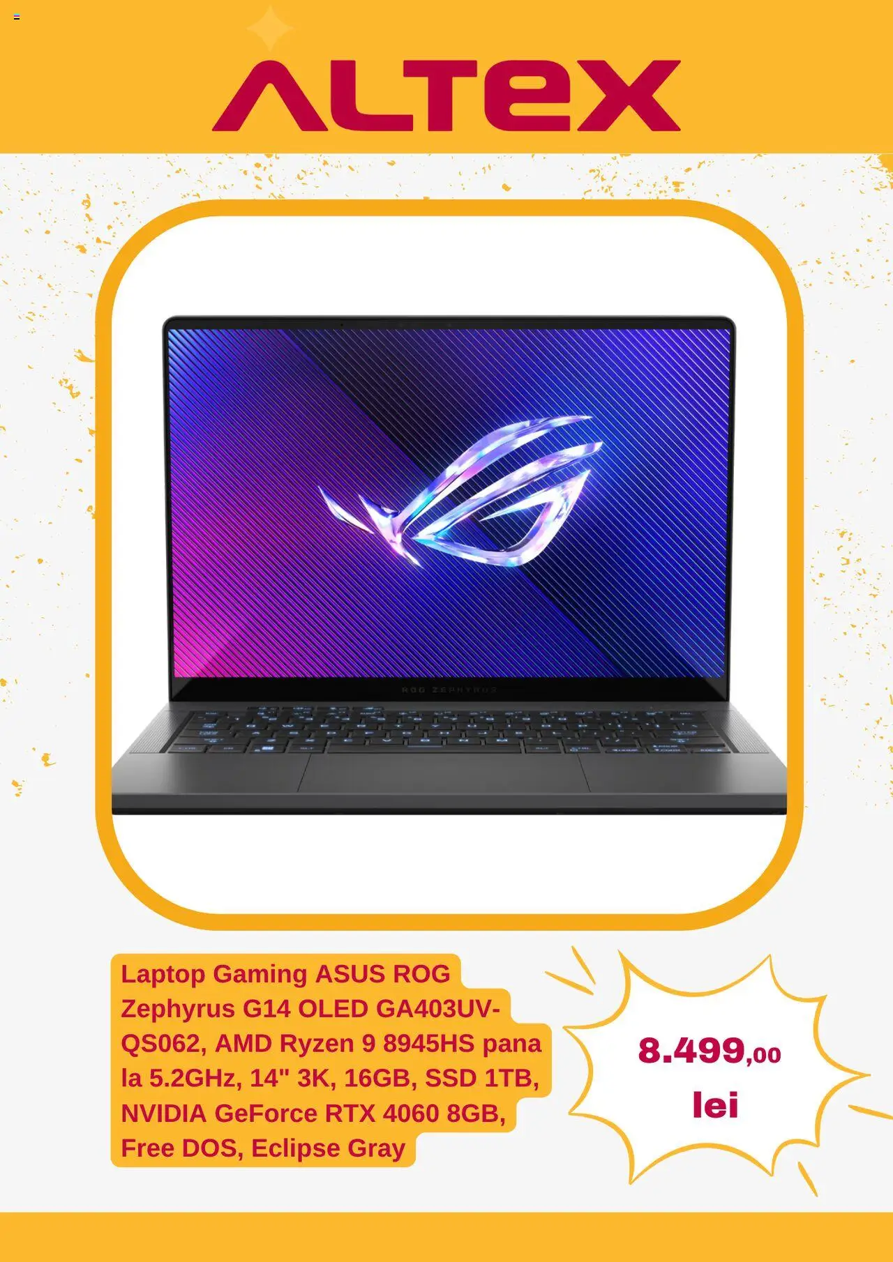 Catalog Altex 29 Mai - 3 Iunie 2025 | Pagina 3 | Produse: Laptop