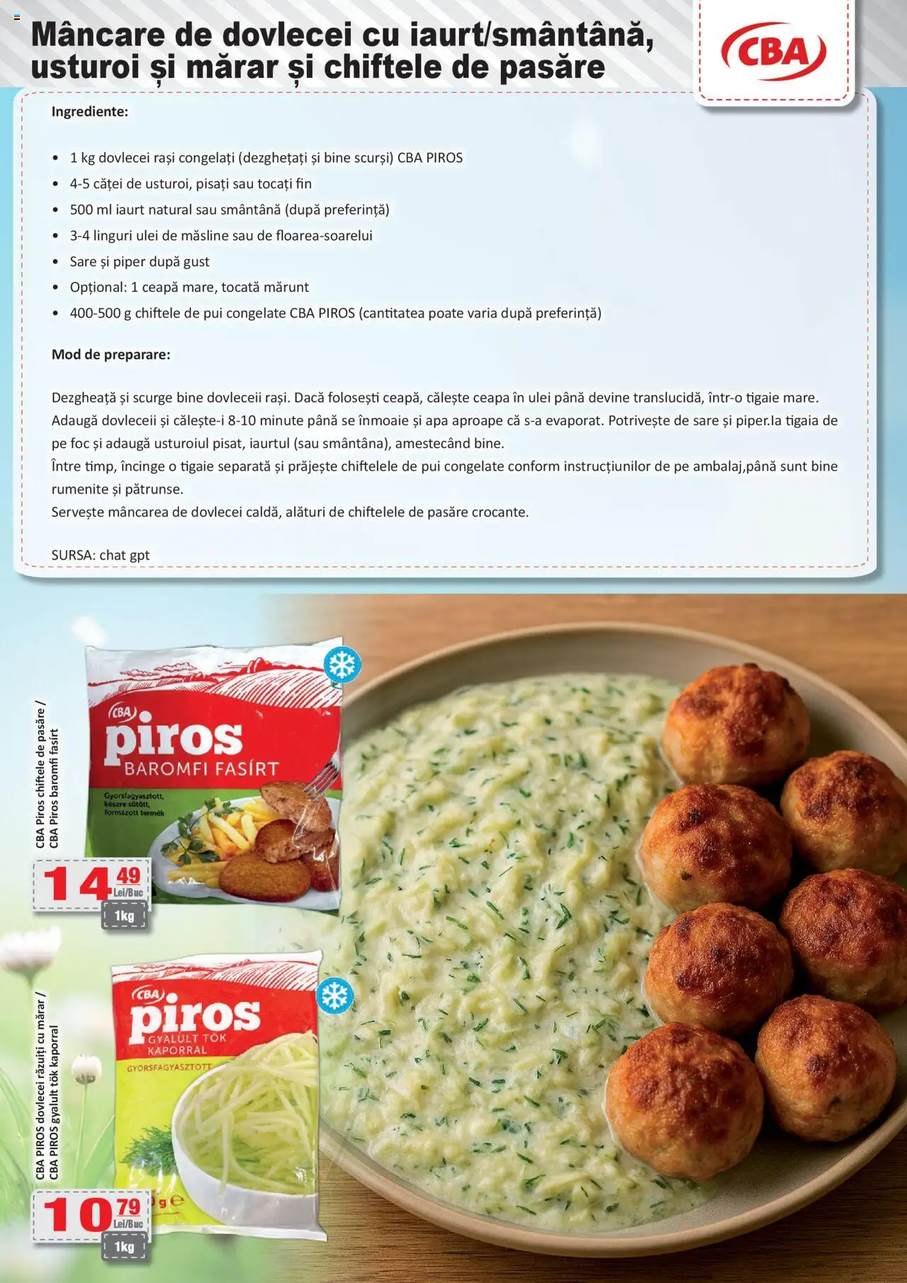 Catalog CBA 12 - 23 Iunie 2025 | Pagina 9 | Produse: Tigaie, Iaurt, Smântână, Sare