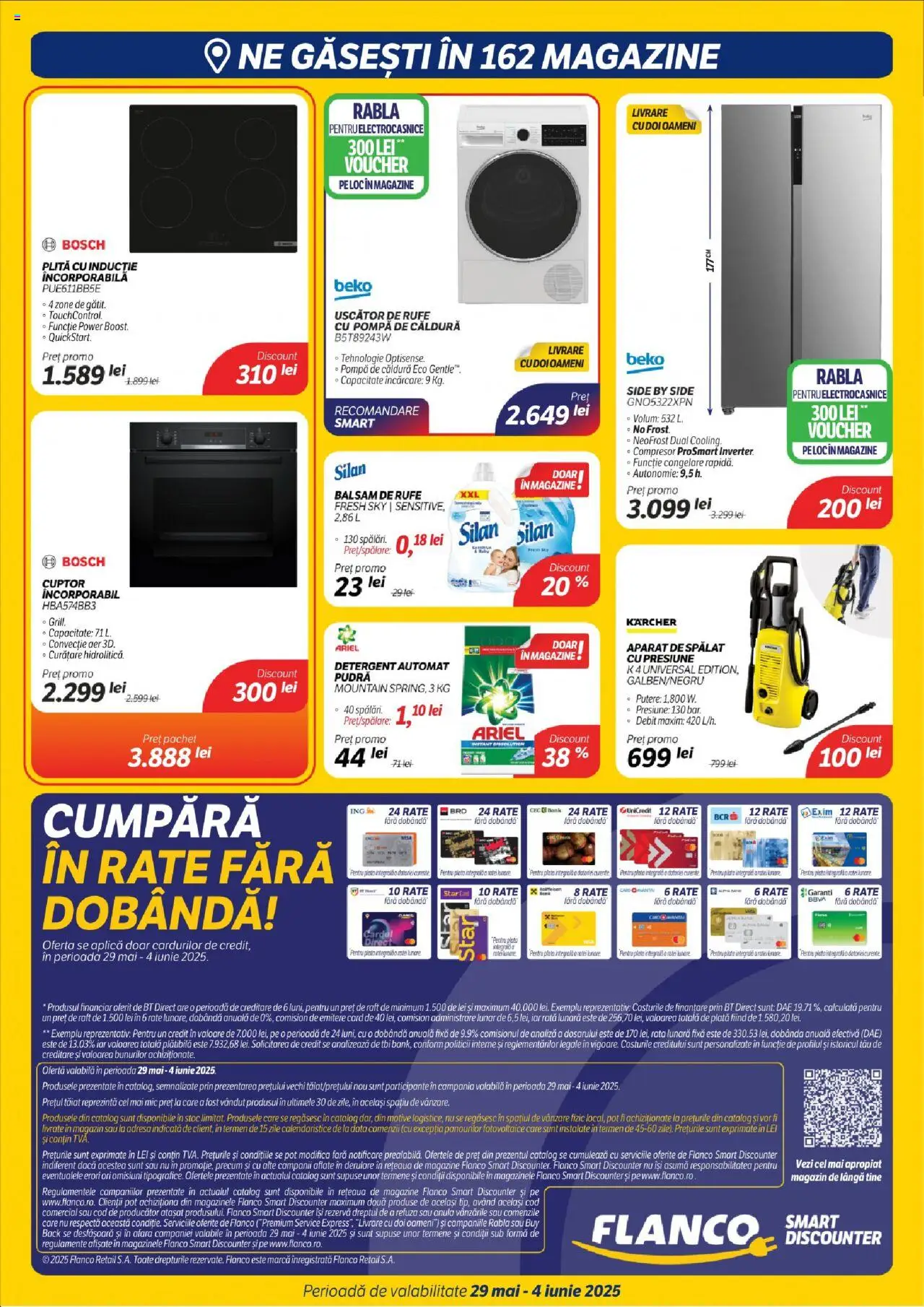 Catalog Flanco 29 Mai - 3 Iunie 2025 | Pagina 10 | Produse: Aparat de spălat cu presiune, Cuptor, Raft, Pudră