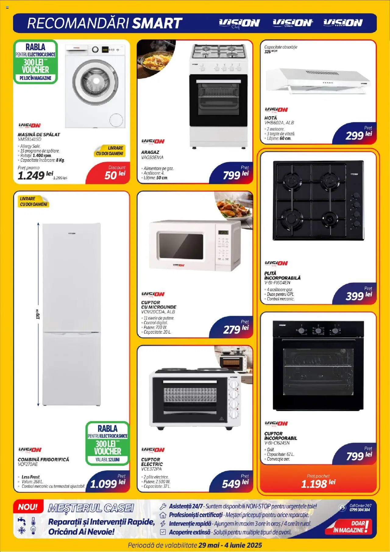 Catalog Flanco 29 Mai - 3 Iunie 2025 | Pagina 11 | Produse: Hotă, Mașină De Spălat, Plită, Aragaz