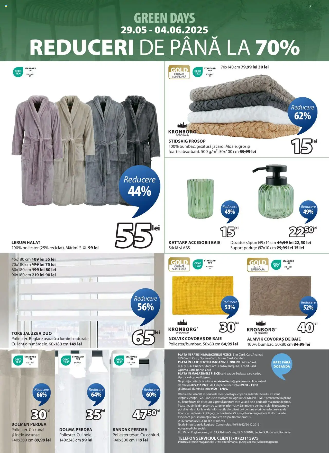 Catalog JYSK 29 Mai - 3 Iunie 2025 | Pagina 7 | Produse: Memorie, Cuvertură, Pătură, Plapumă