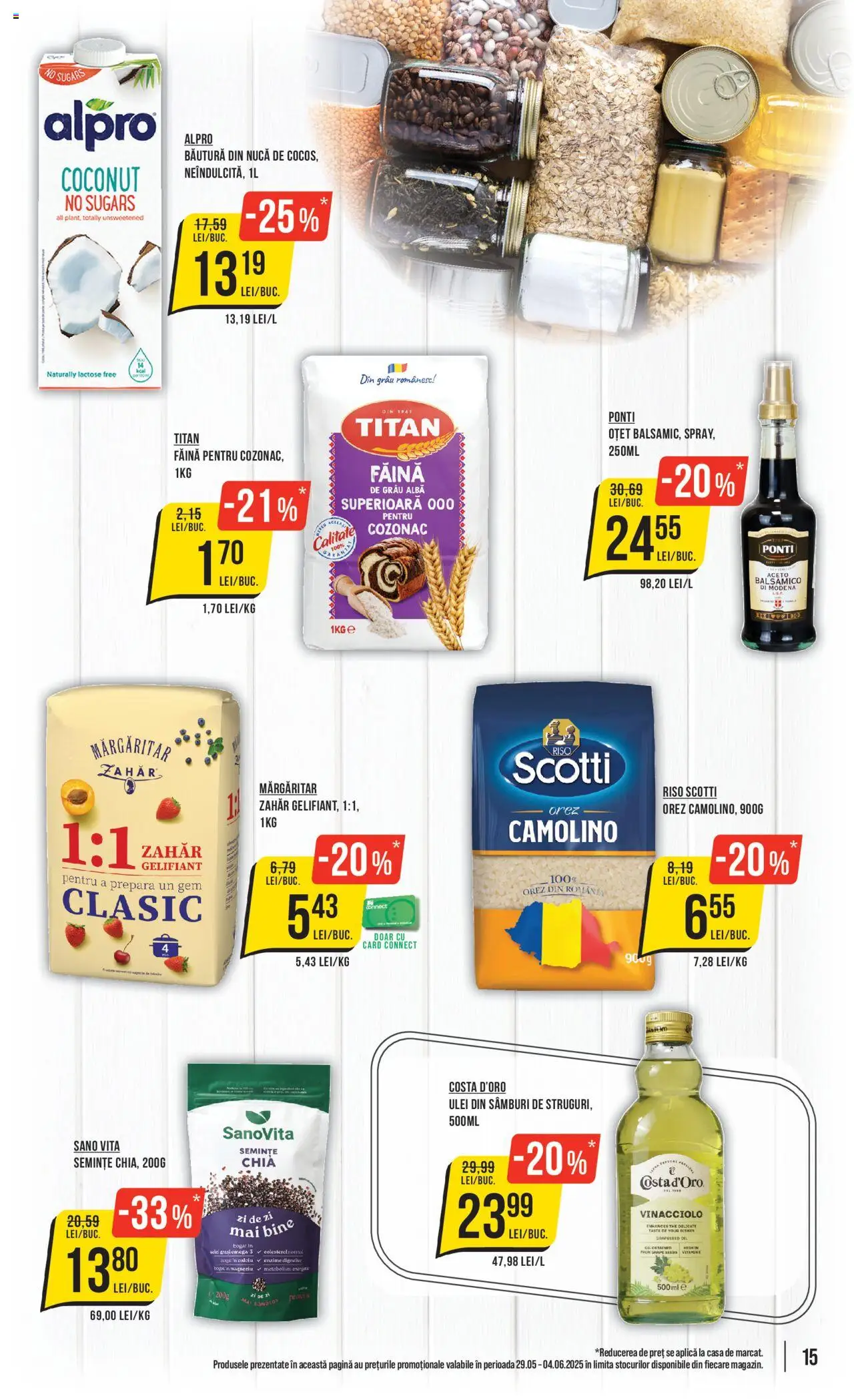 Catalog Mega Image 29 Mai - 3 Iunie 2025 | Pagina 15 | Produse: Gem, Oțet, Făină, Zahăr