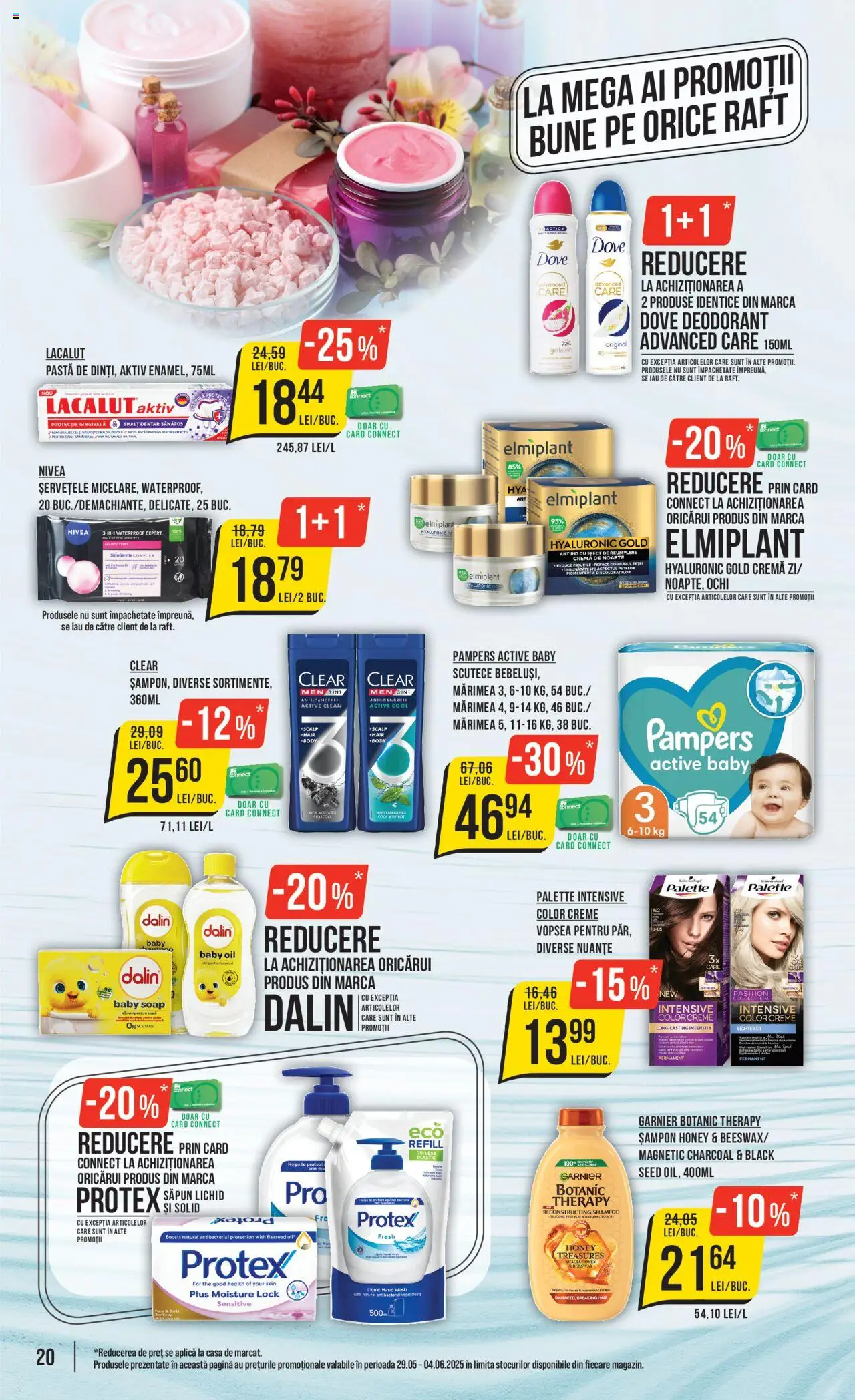 Catalog Mega Image 29 Mai - 3 Iunie 2025 | Pagina 20 | Produse: Raft, Cremă, Săpun, Săpun lichid